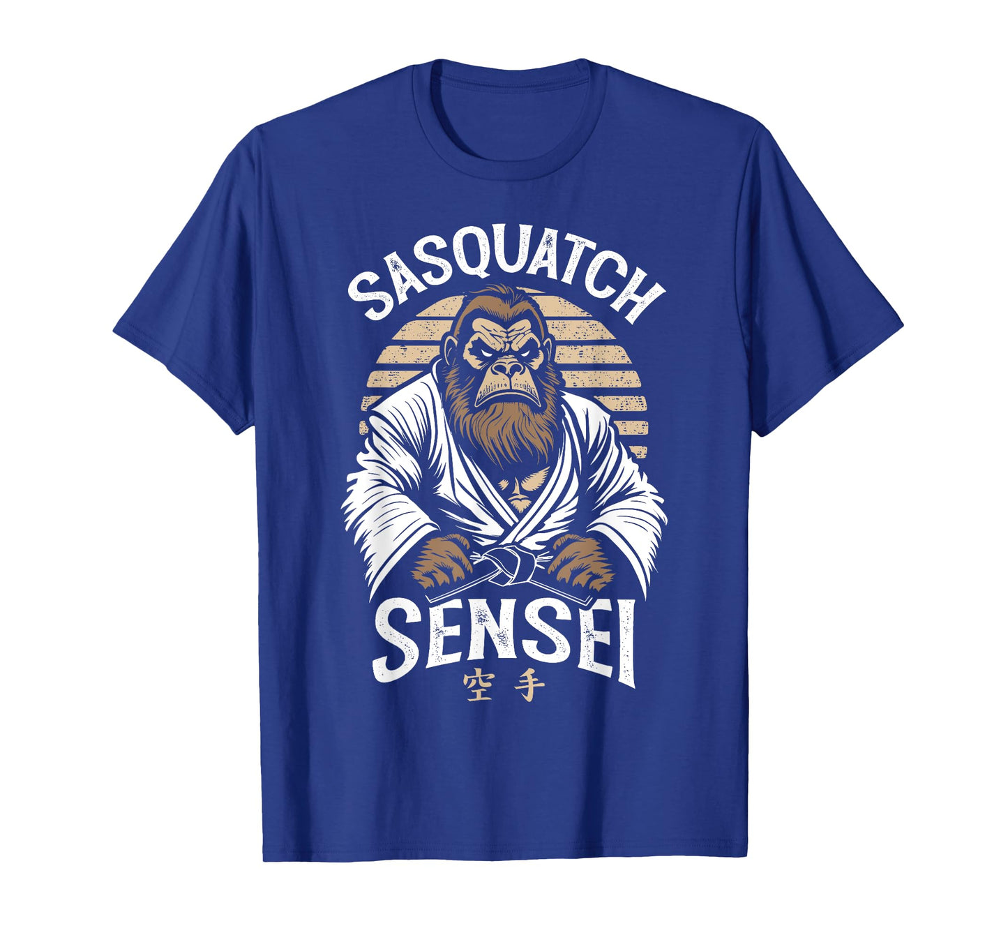 Karate Warrior Legend Sasquatch Sensei Bigfoot Martial Arts T-Shirt