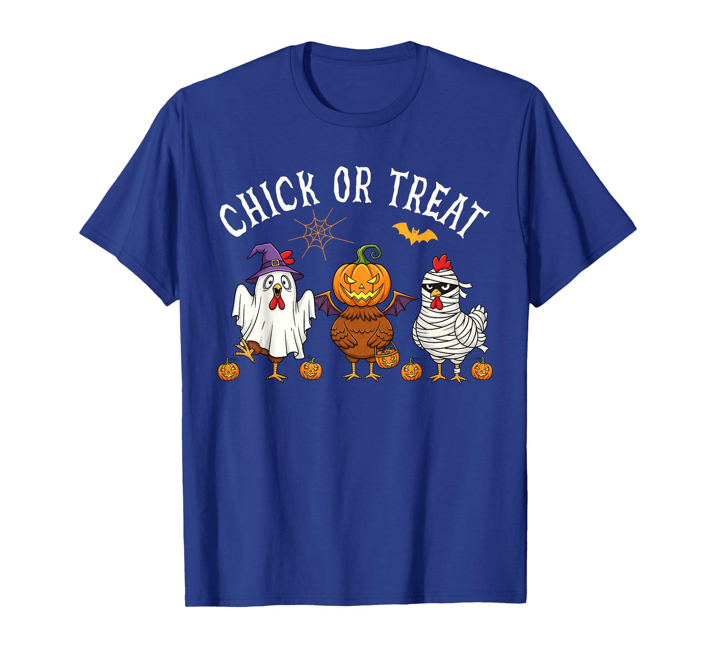 Chick Or Treat Funny Halloween Chicken Costume Men Women T-Shirt