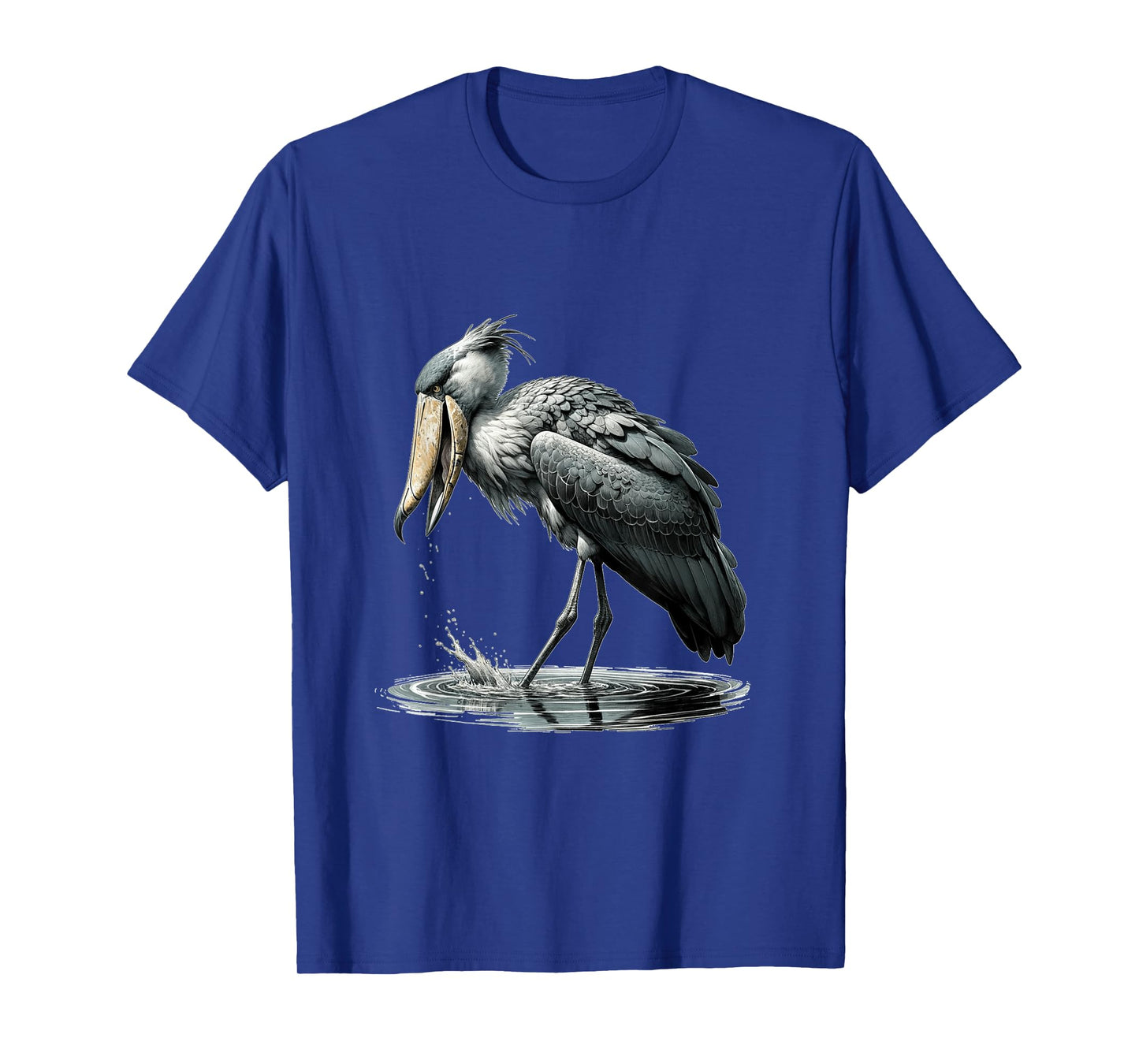 Shoebill Stork - Natural History Science Art T-Shirt