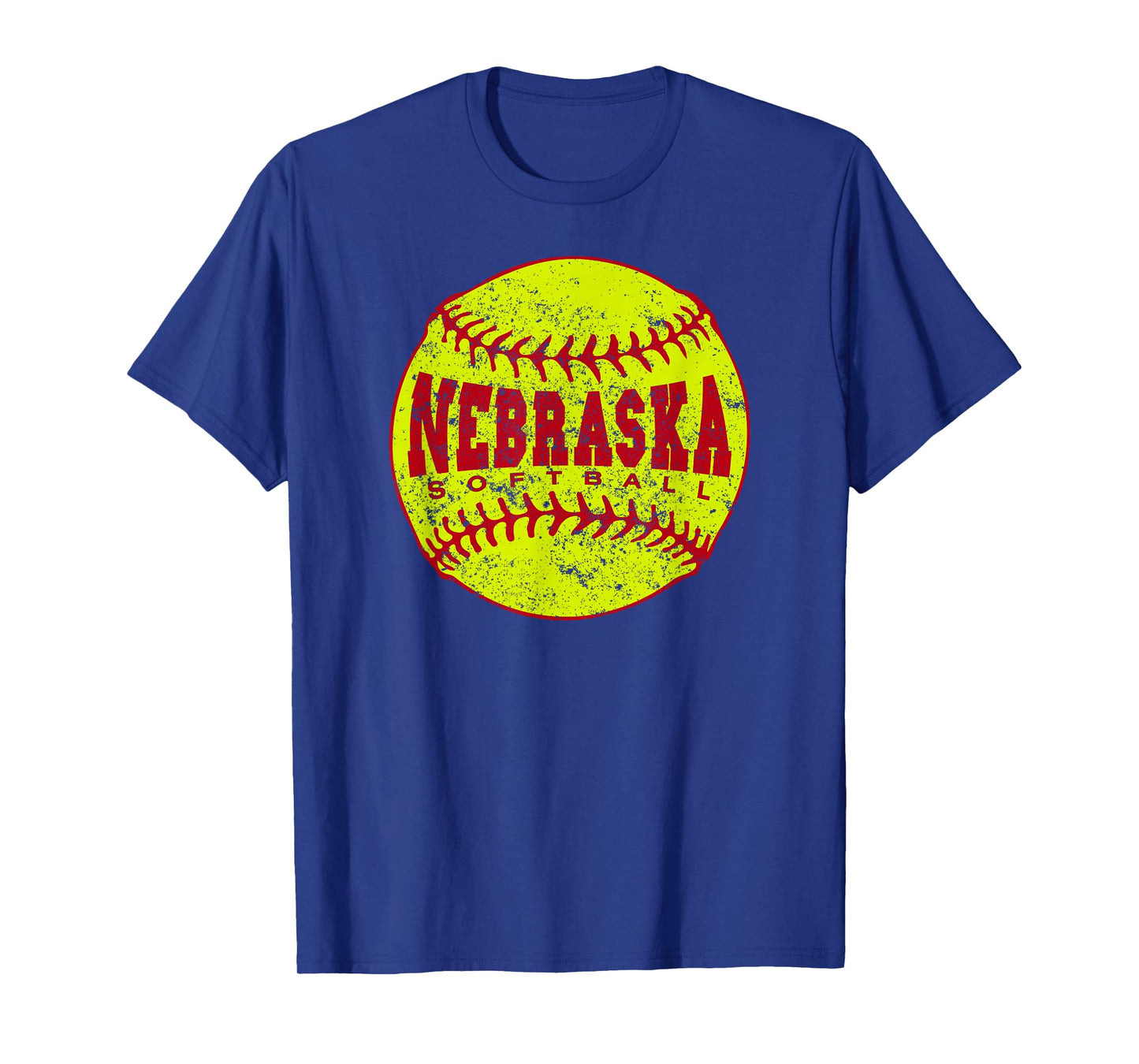 Nebraska Softball Ball T-Shirt
