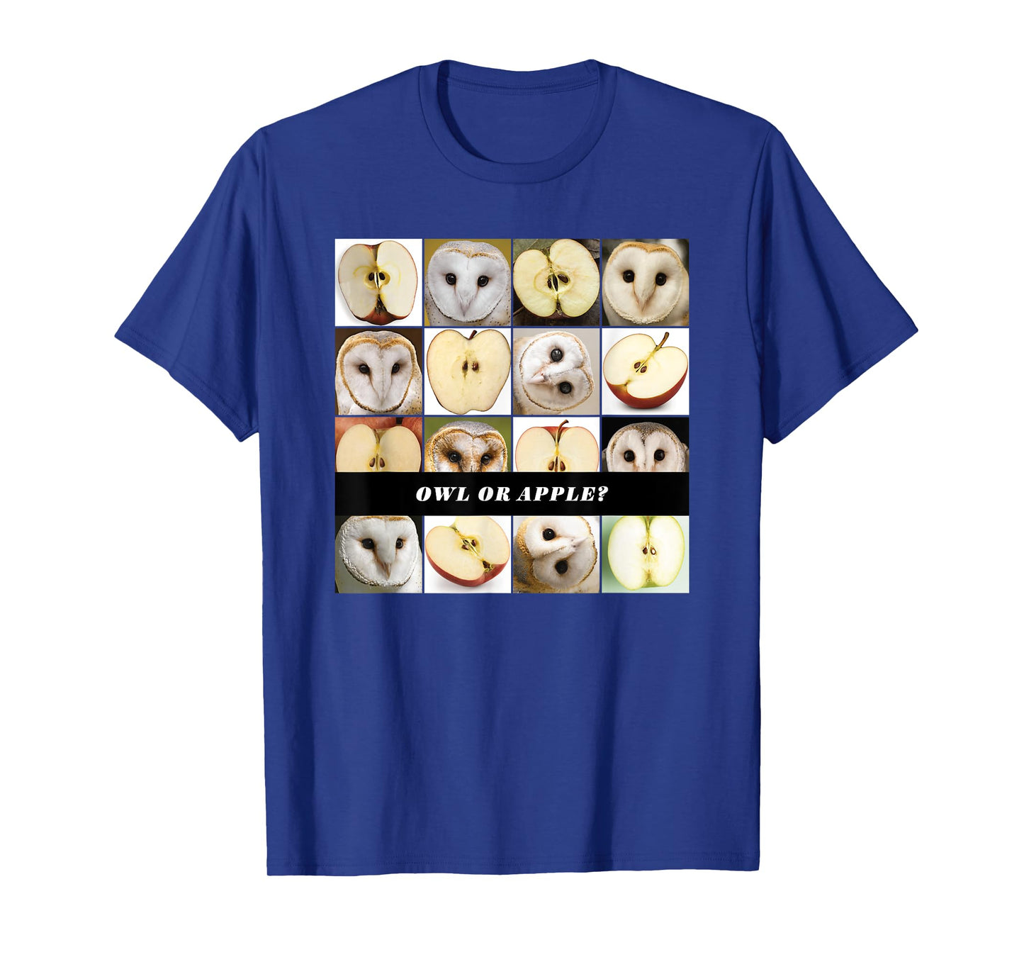 Barn Owl or Apple? AI Machine Learning Food or Object Meme T-Shirt