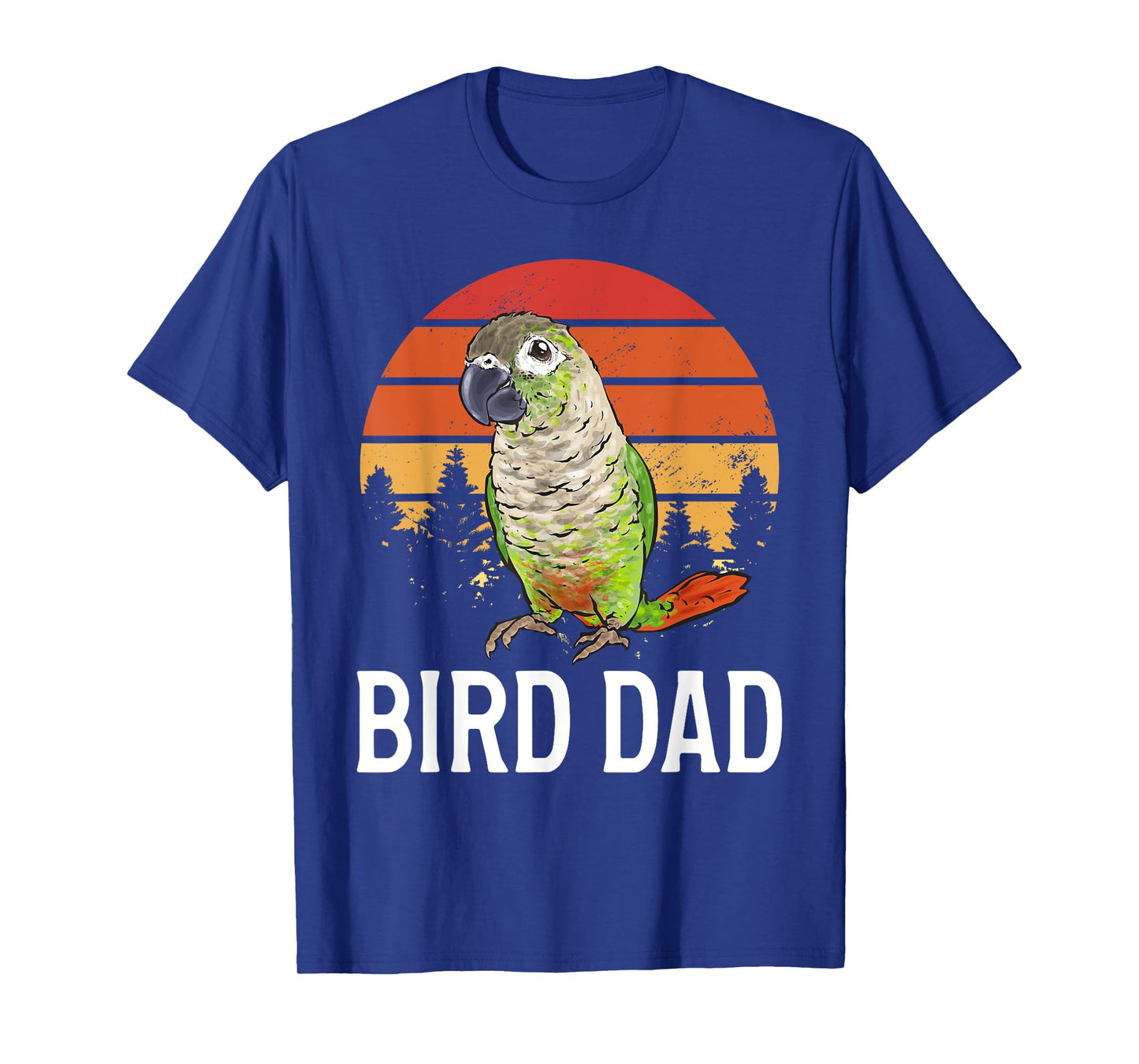 Green Cheek Conure Parrot Bird Dad T-Shirt