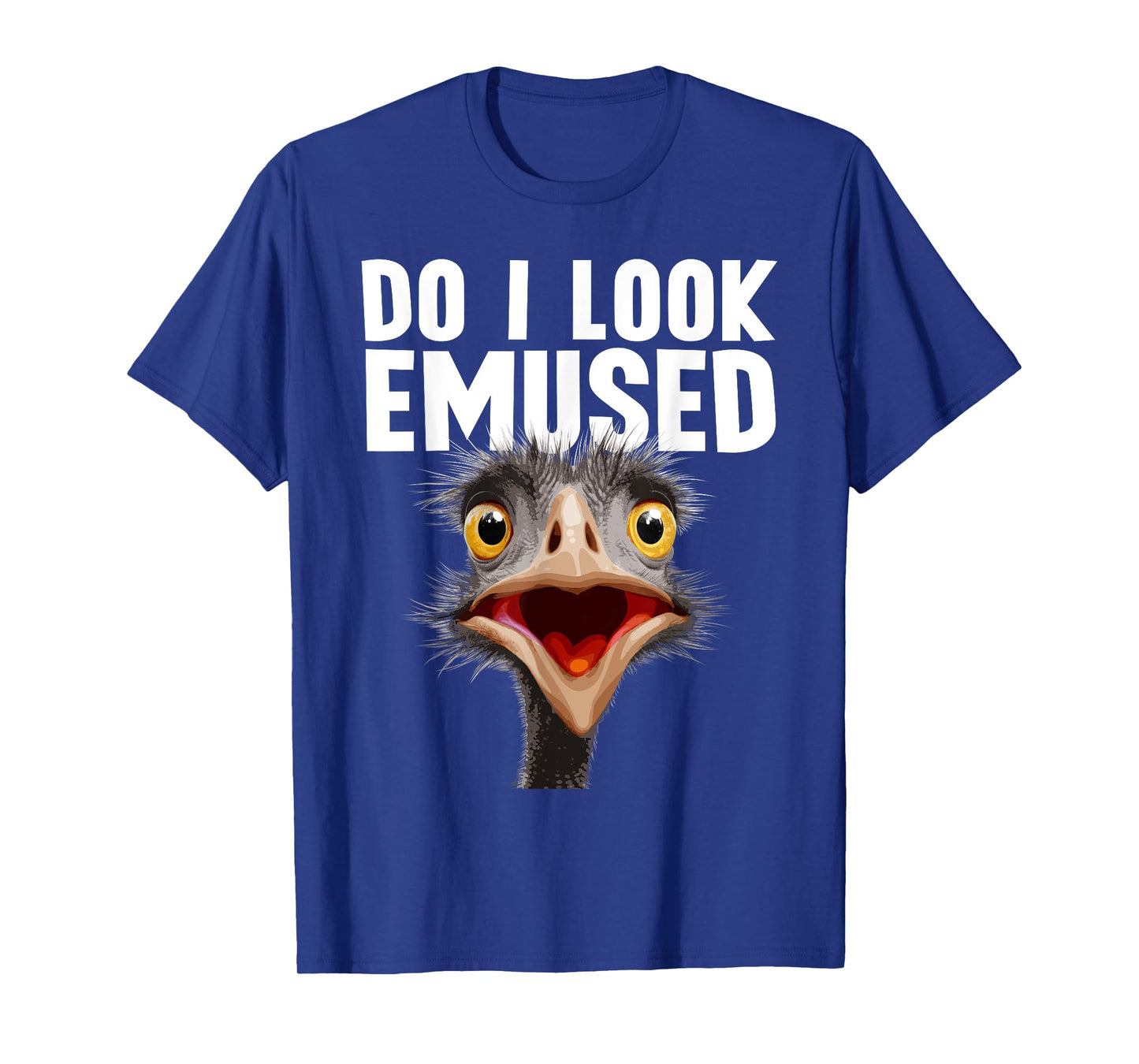 Funny Emu Art For Men Women Kids Flightless Bird Emu Lover T-Shirt