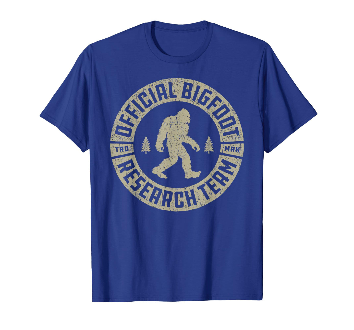 Bigfoot Research Team Retro Vintage Sasquatch Men Women T-Shirt