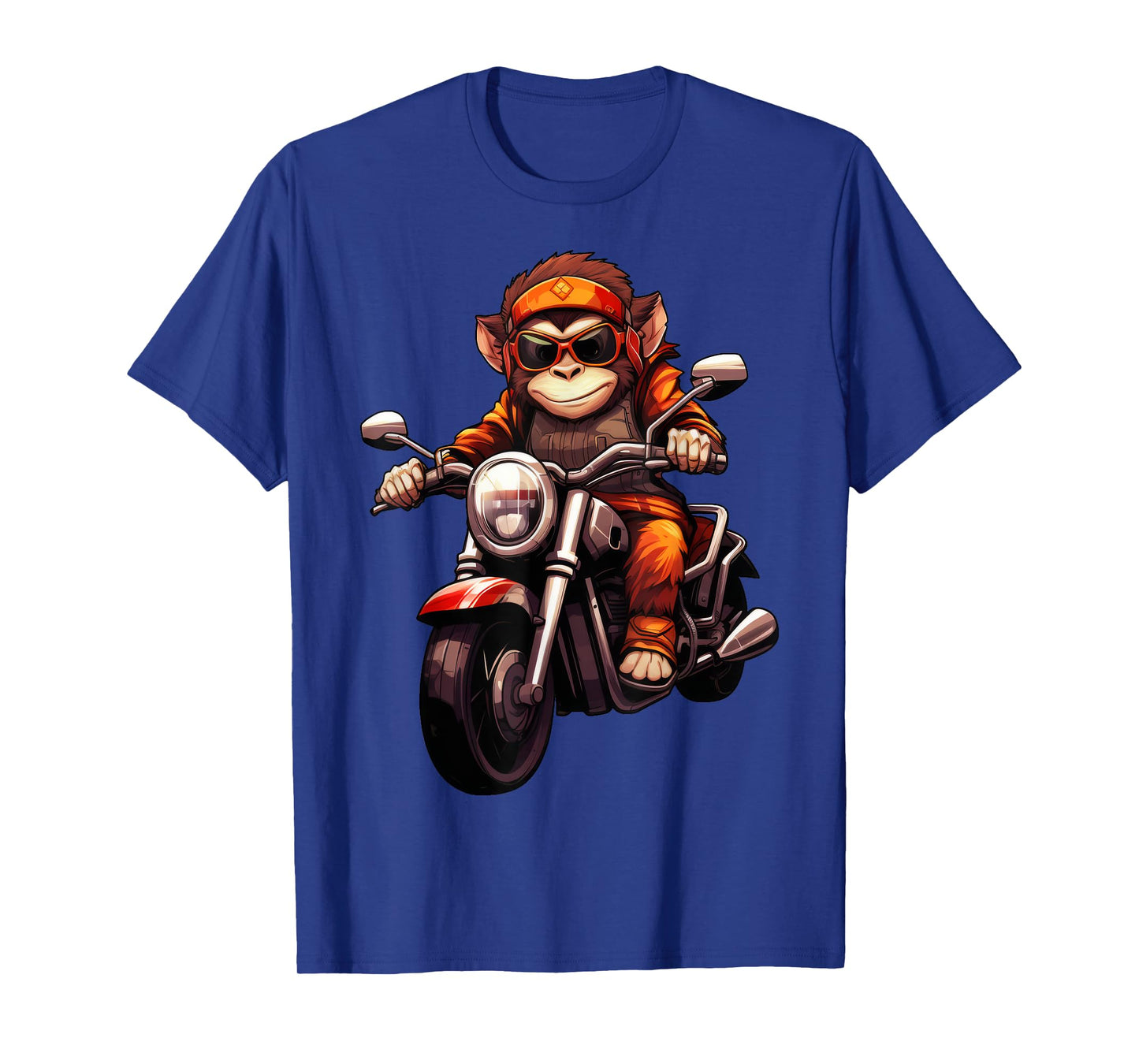 Monkey Motorcycle / Motorcyclist Monkey T-Shirt