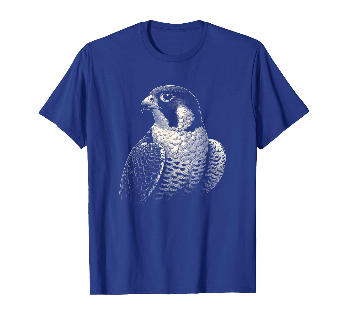 Vintage Peregrine Falcon Bird Graphic Art Design T-Shirt