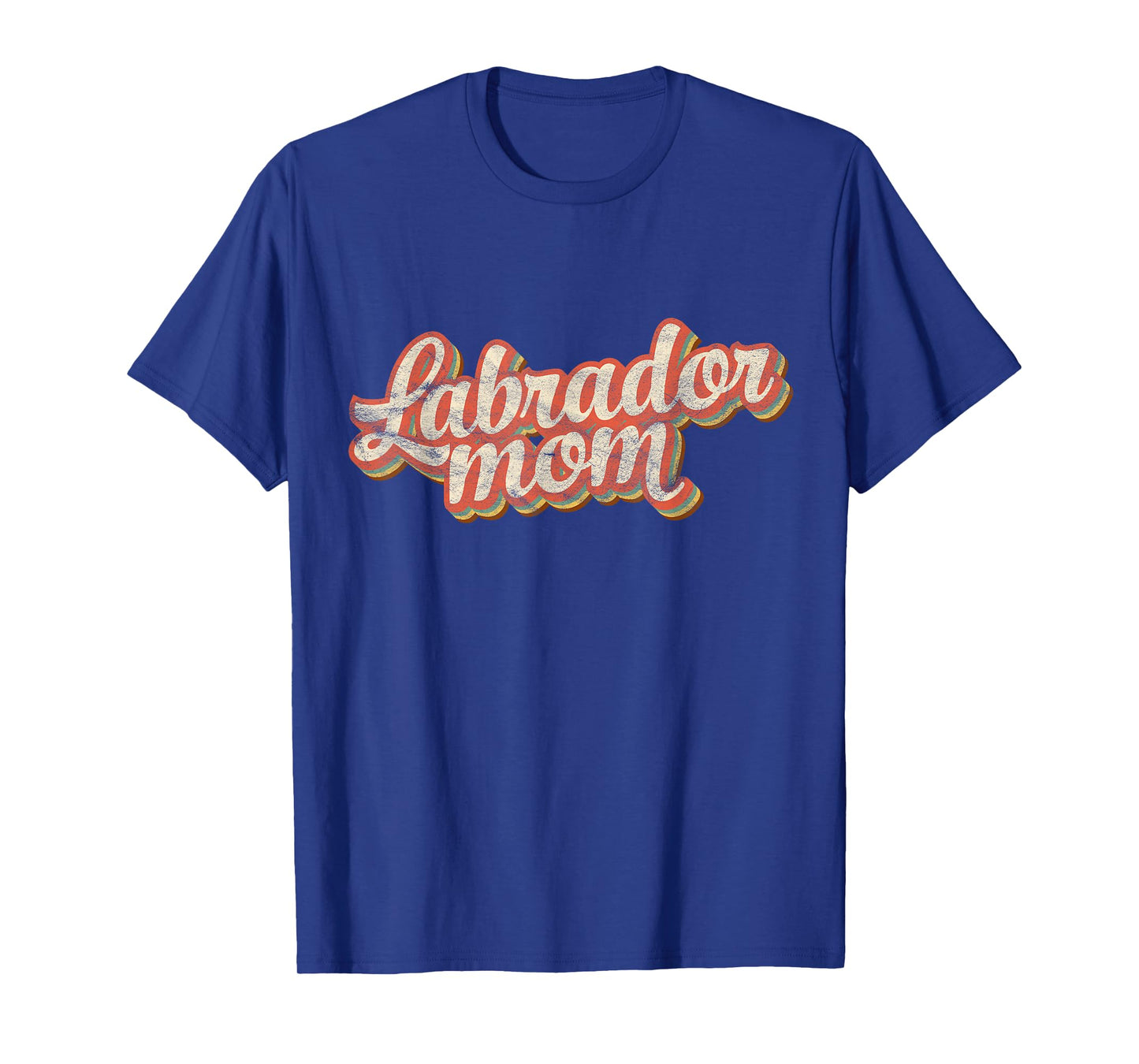 Vintage Labrador Mom Gift Dog Lover Golden Black Lab Mama T-Shirt for Men Women Kids