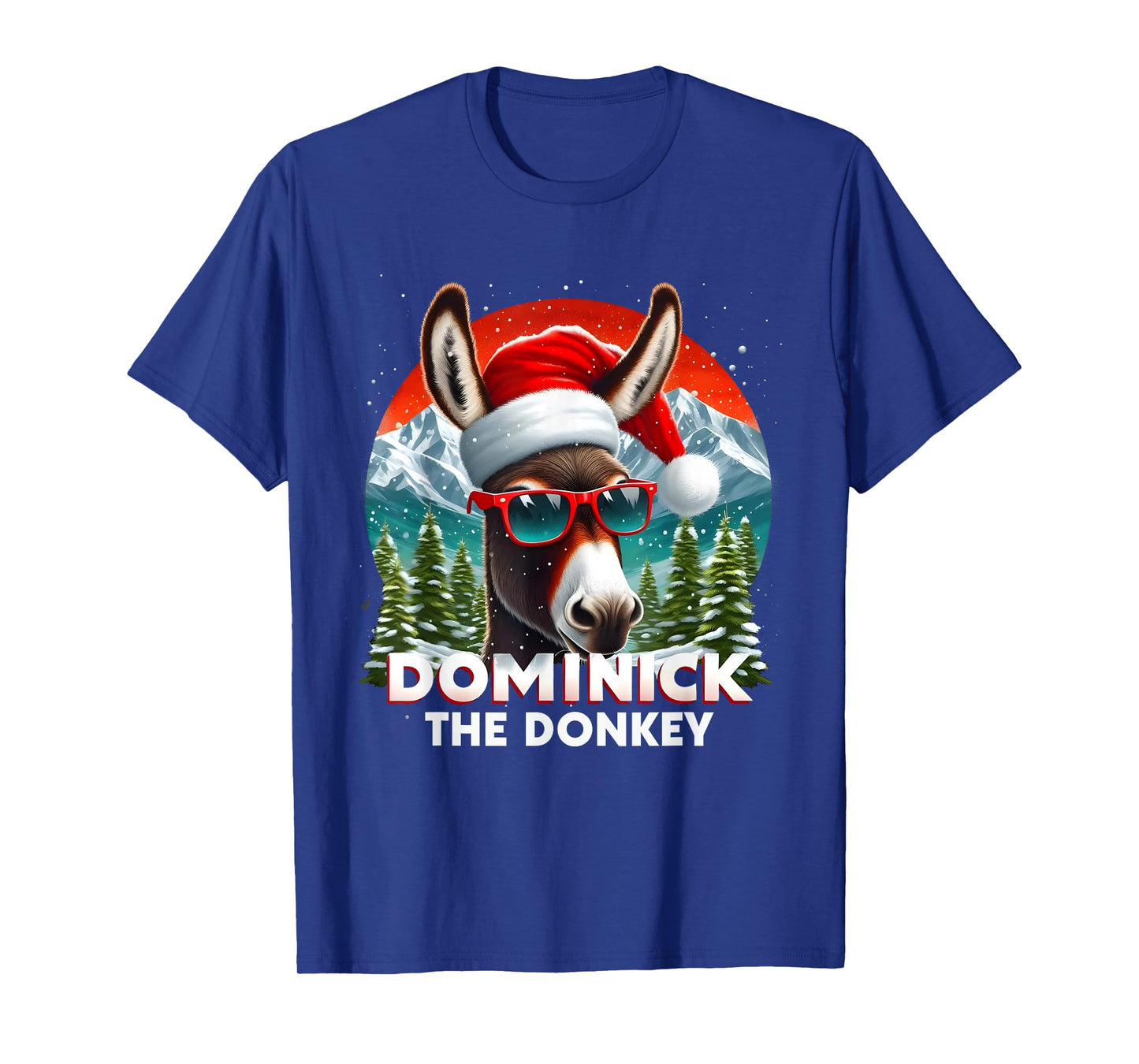 Christmas Dominick the Donkey Christmas Xmas Donkey Cheer T-Shirt
