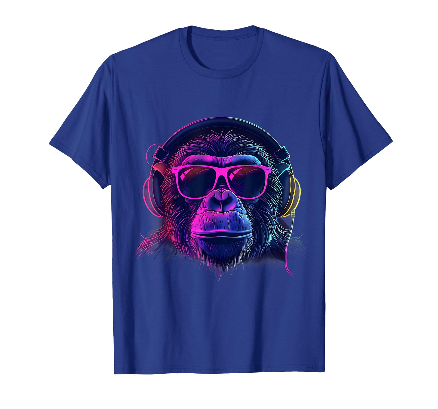 Monkey DJ Beatmaker Techno Music Headphones House Music T-Shirt