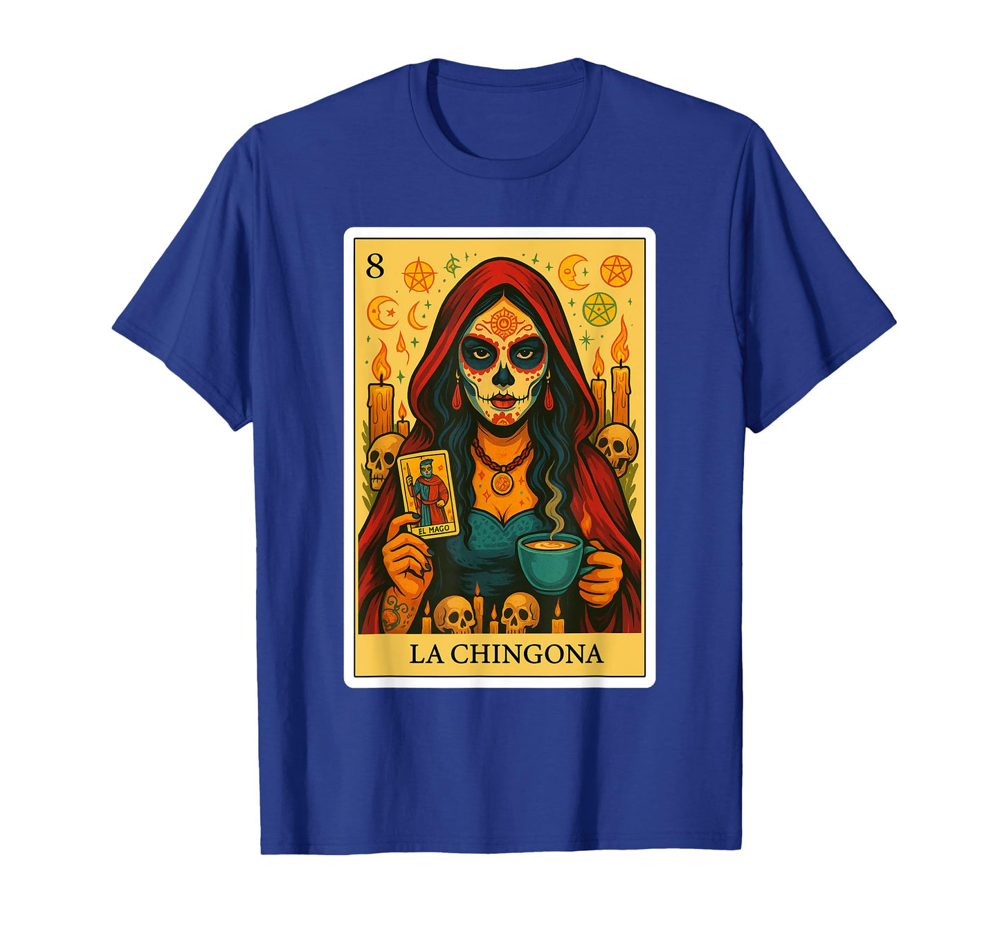 La Chingona Hechicera Spanish-Mexican Bingo Gifts for Women T-Shirt