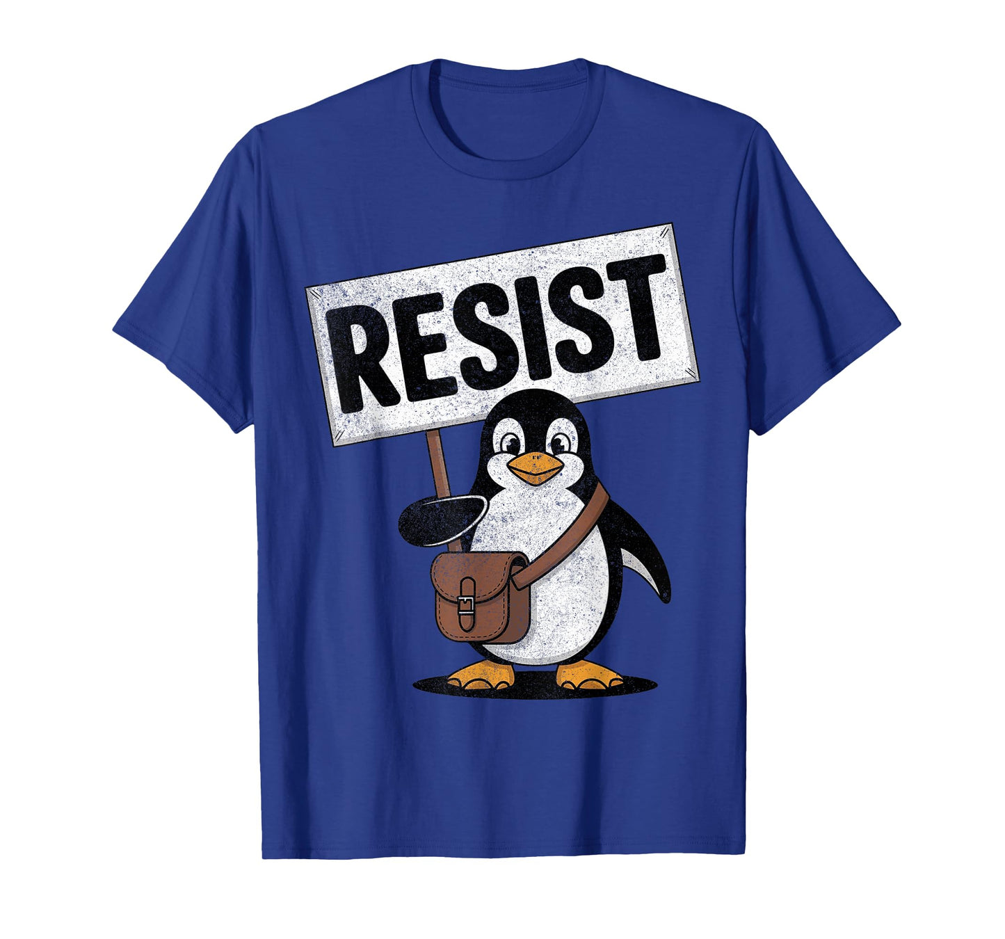 Penguin Protest Activism Resist T-Shirt