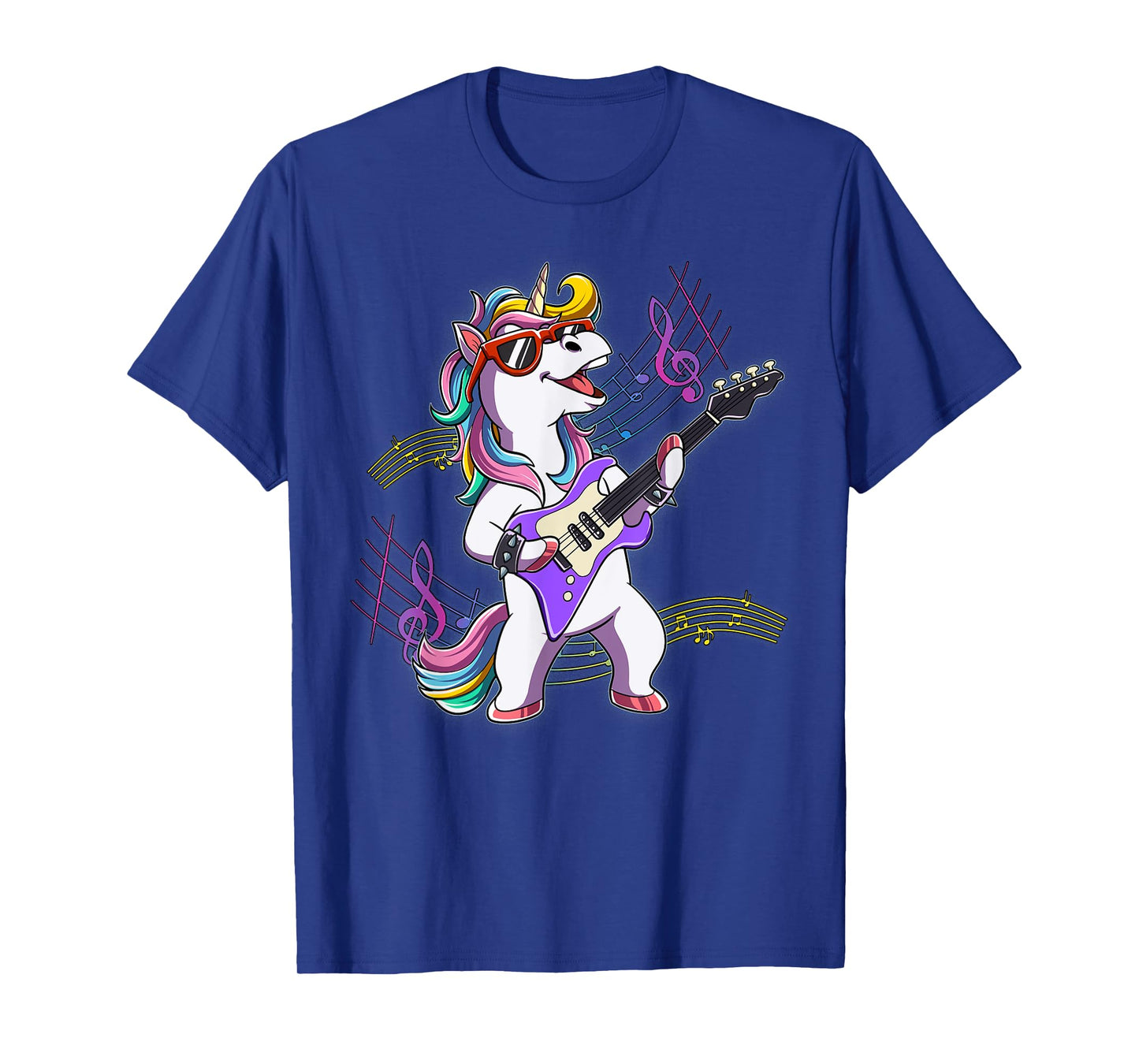 Unicorn Guitar Rockstar T-Shirt