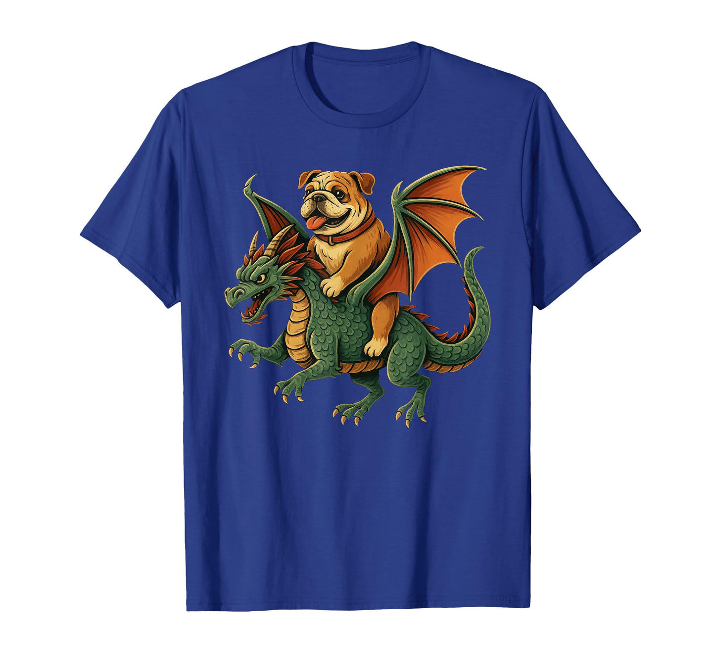 English Bulldog Dog Dragon T-Shirt