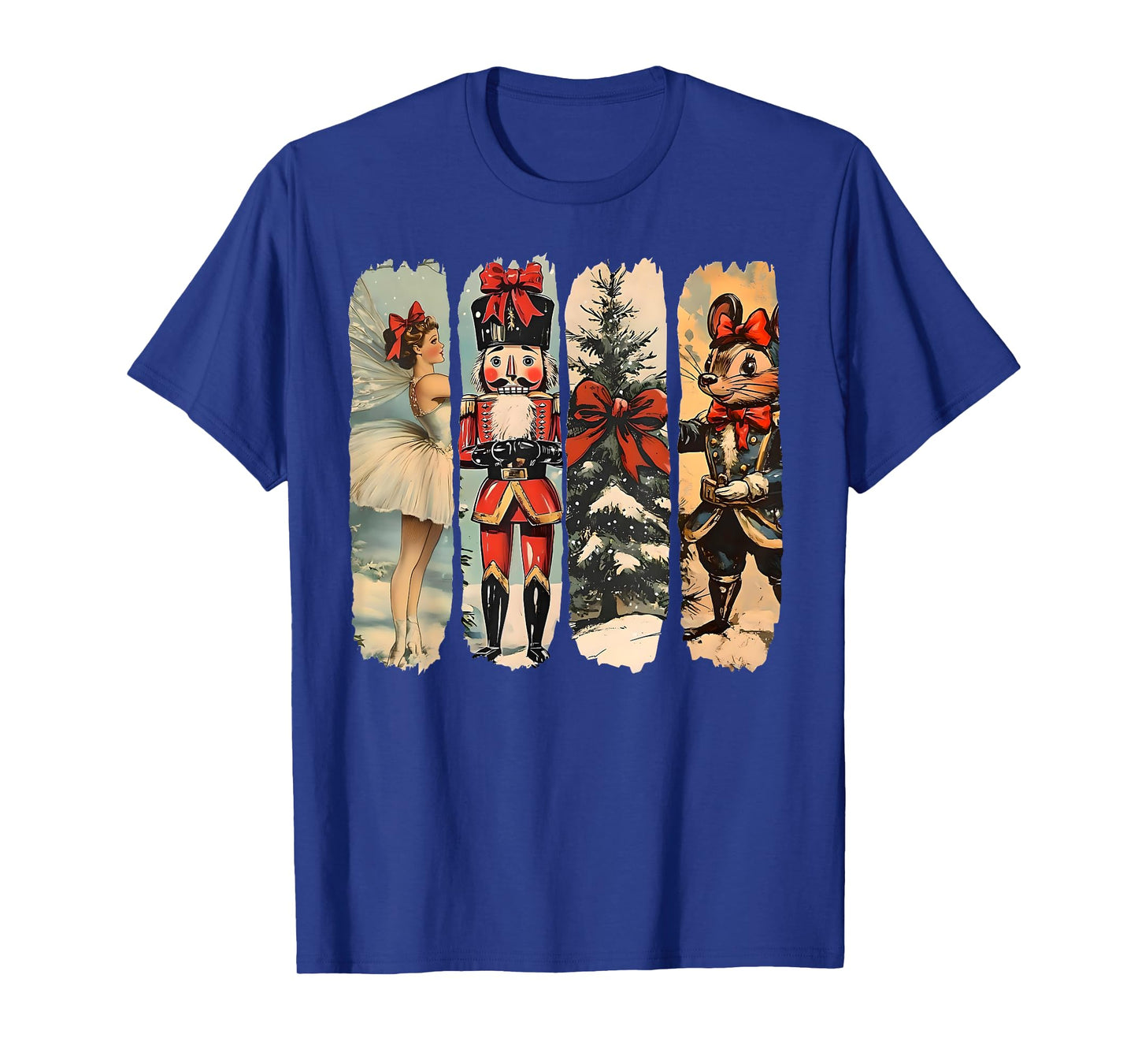 Nutcracker Merry Christmas Xmas Tree Family Pajamas Holiday T-Shirt