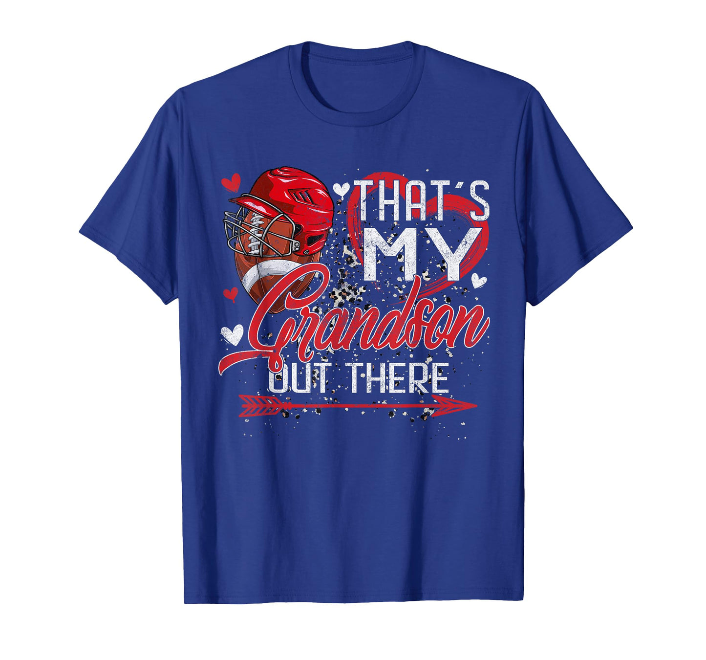 That's My Grandson Out There Football Grandma Mothers Day T-Shirt