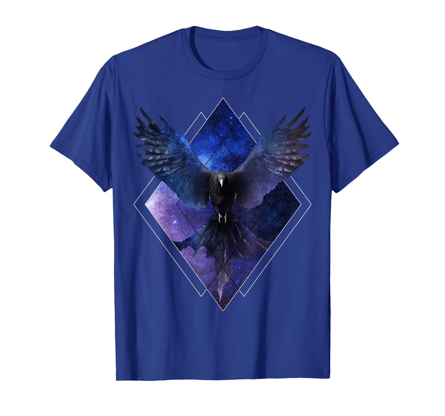 Celestial Raven Space Crow Galaxy Aesthetic Bird T-Shirt