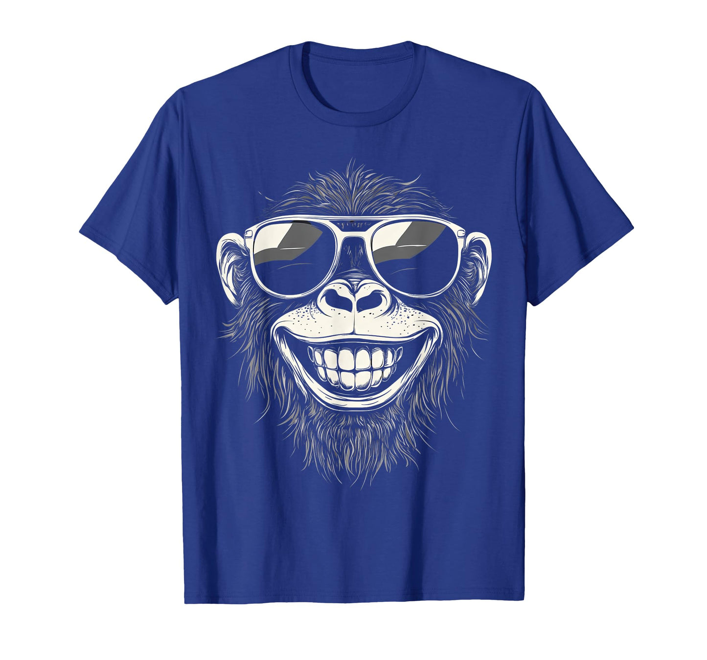Funny Monkey with sunglasses cool Graffiti Urban art street T-Shirt