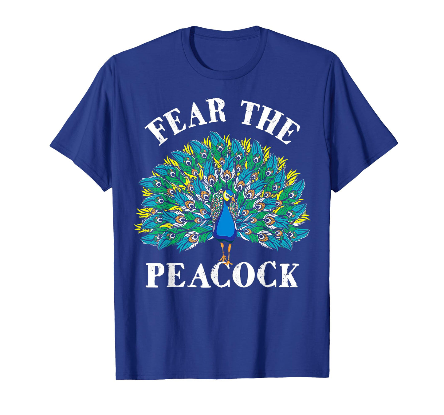 Fear The Peacock - Zookeeper Ornithologist Bird Lover T-Shirt