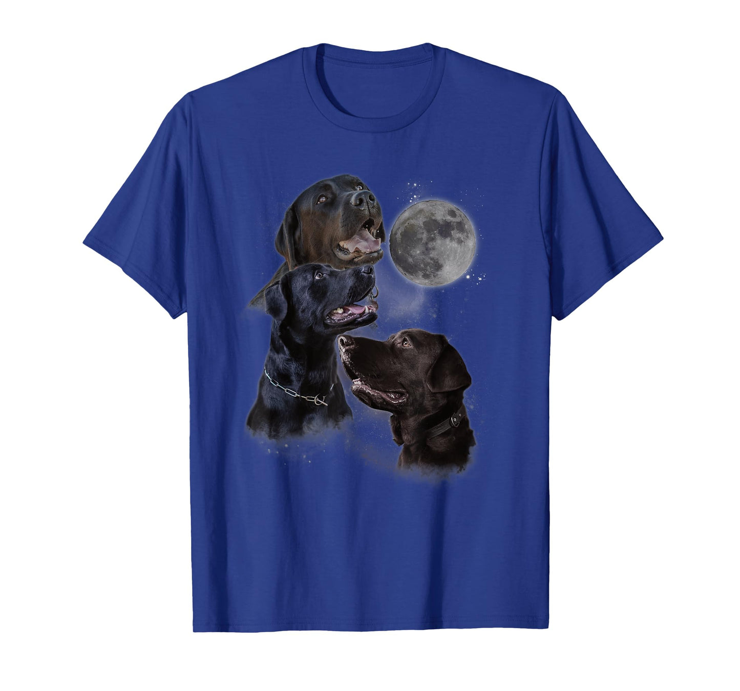 Howling at the Moon Shirt - Funny Labrador Retriever T-Shirt