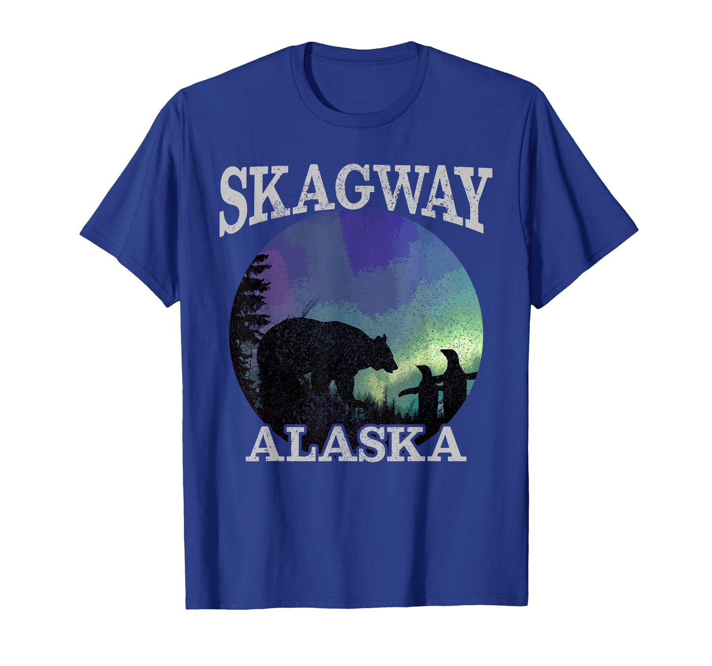Skagway Alaska - Polar Bear Penguin Souvenir Gift T-Shirt