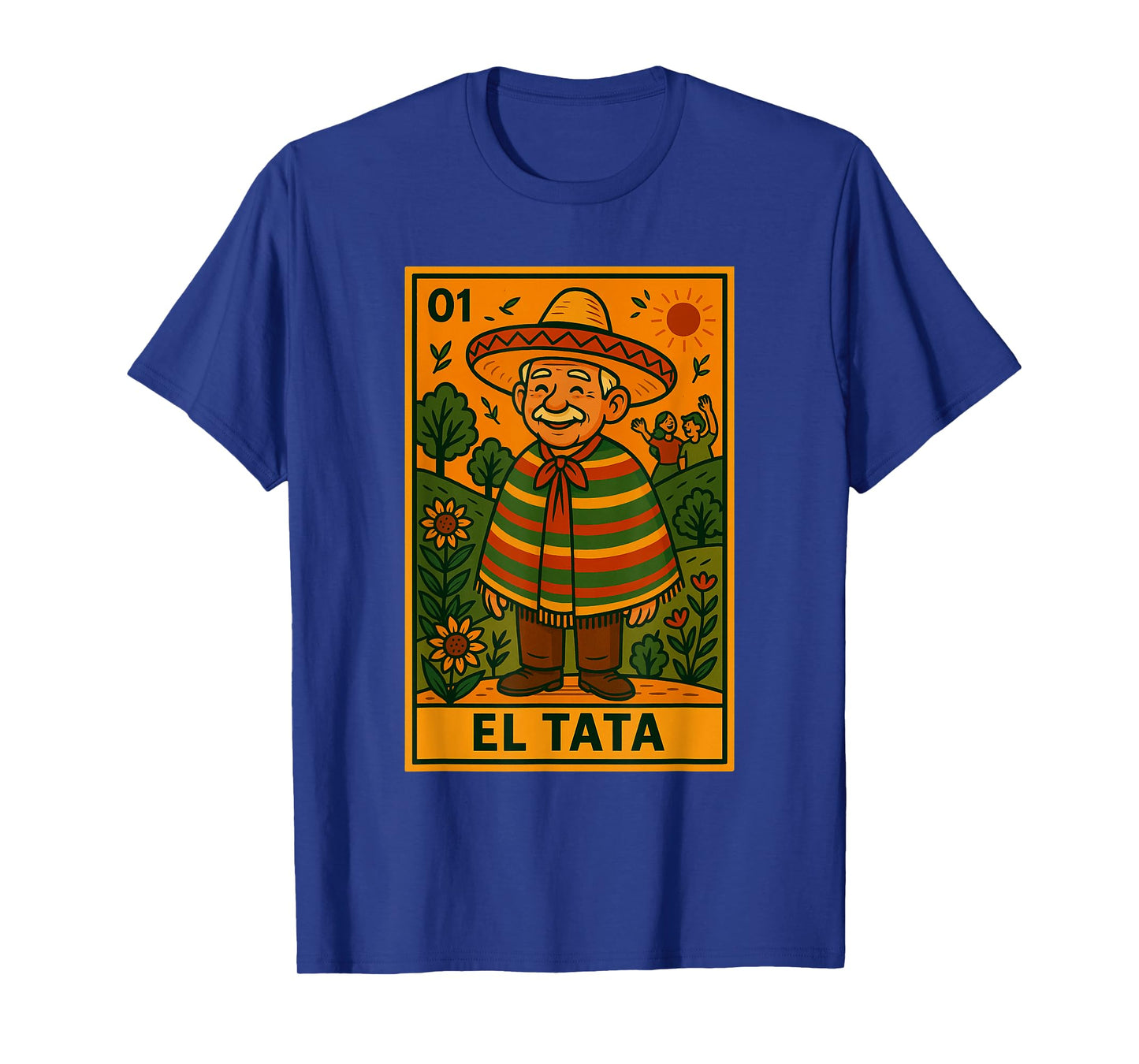 El Abuelo Spanish-Mexican Bingo Funny Gifts - El Tata T-Shirt