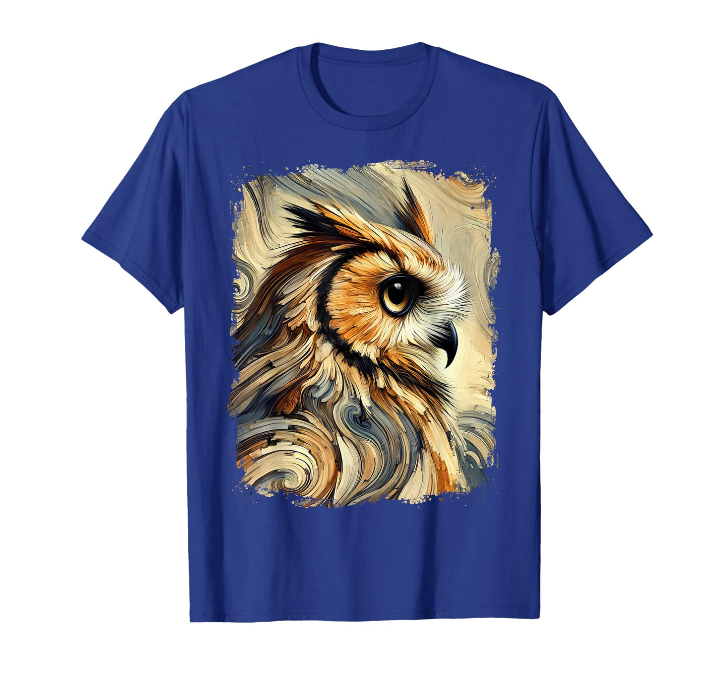 Abstract Owl Colourful and Elegant Artwork T-Shirt