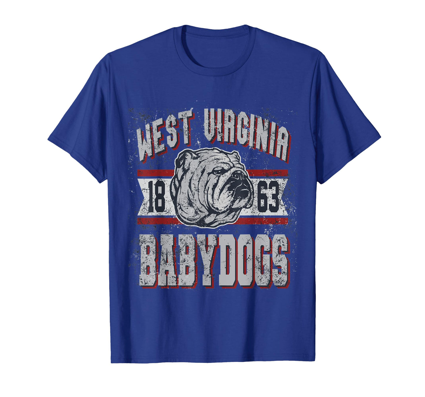 Funny WV Jim West Virginia Justice Baby Dogs bulldog Men Women T-Shirt