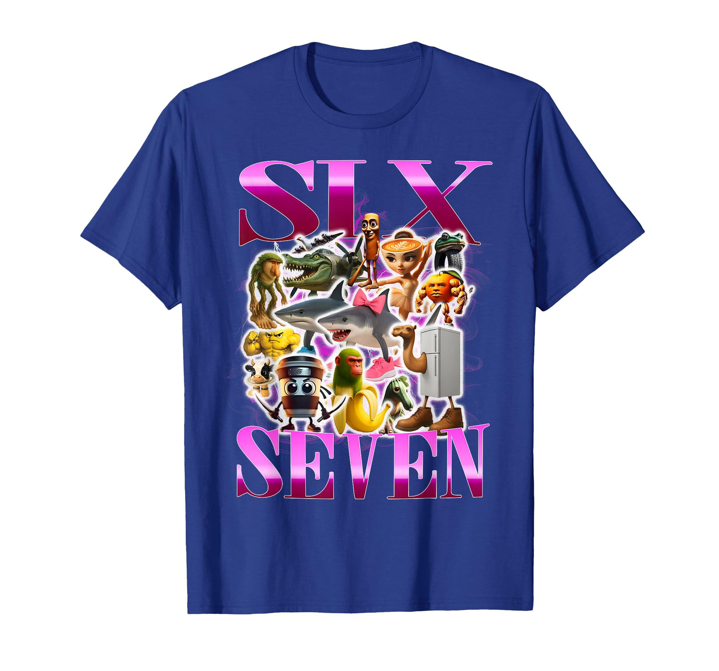 67 Six Seven Birthday Meme Viral Italian Brainrot Funny T-Shirt