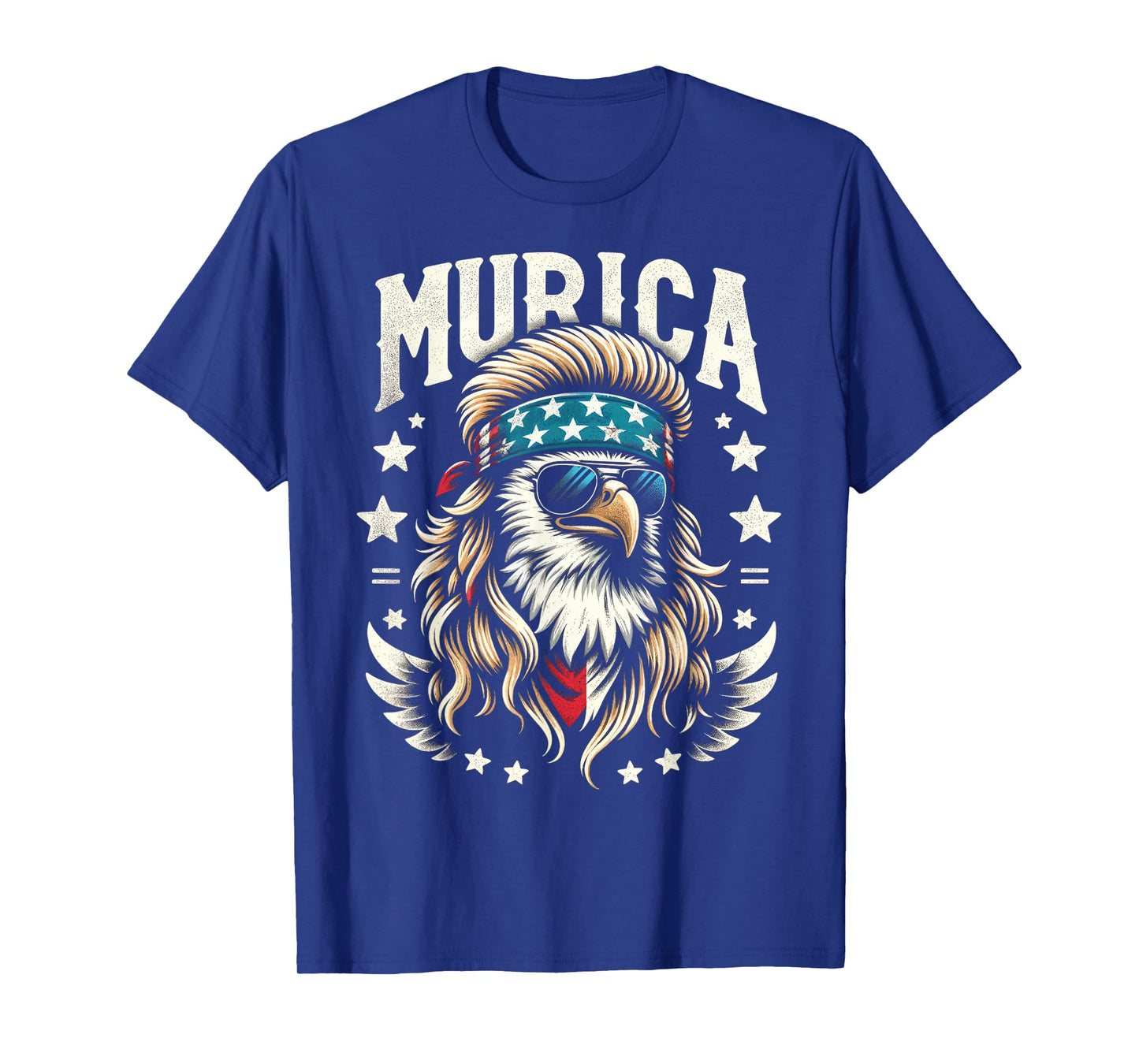 4th of July Patriotic Funny Eagle July 4th USA Murica Women Kids Men T-Shirt