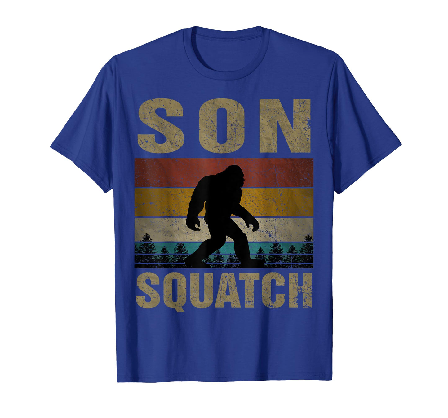Son Squatch Bigfoot Son Sasquatch Yeti Family Matching T-Shirt