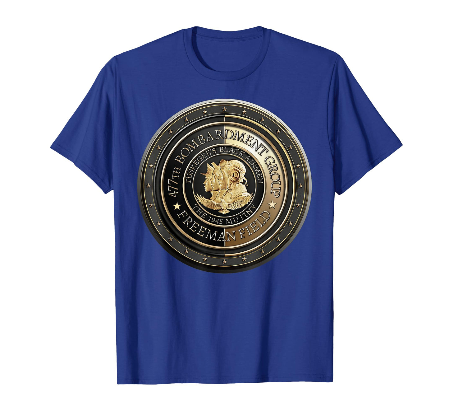 Tuskegee’s Airmen Black Aviation History Legends 477th T-Shirt