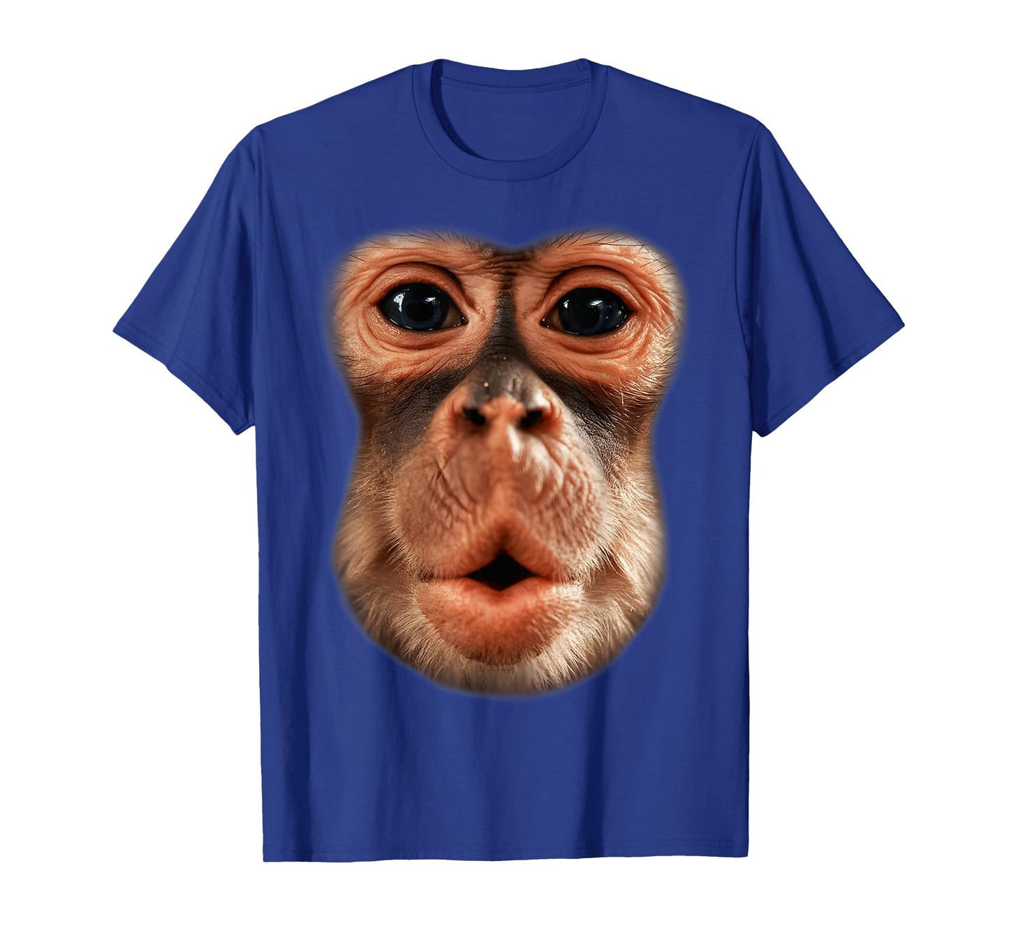 Funny Monkey Face Breath Men Boy Kid Halloween Costume T-Shirt
