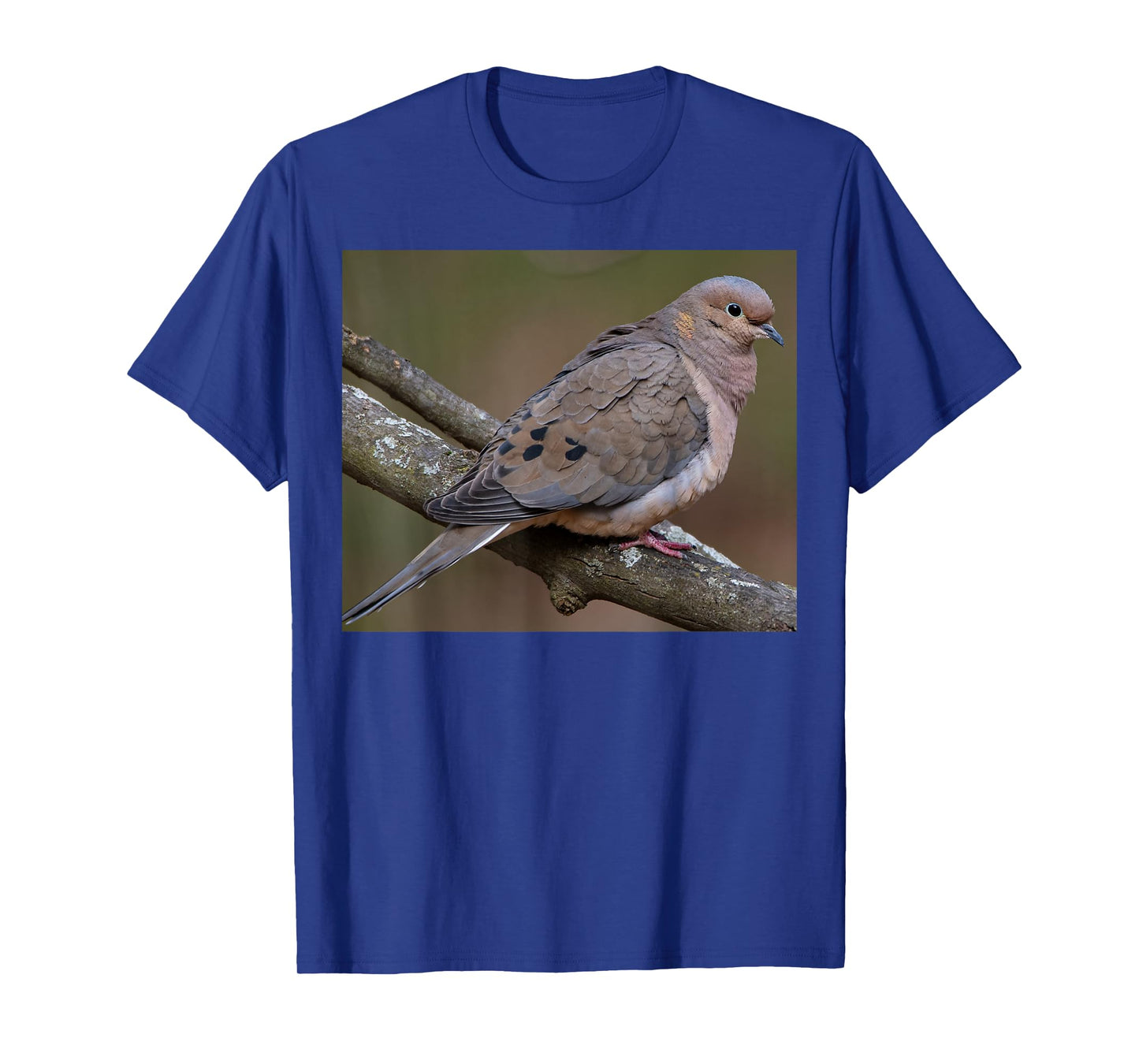 Mourning dove perched on a branch T-Shirt