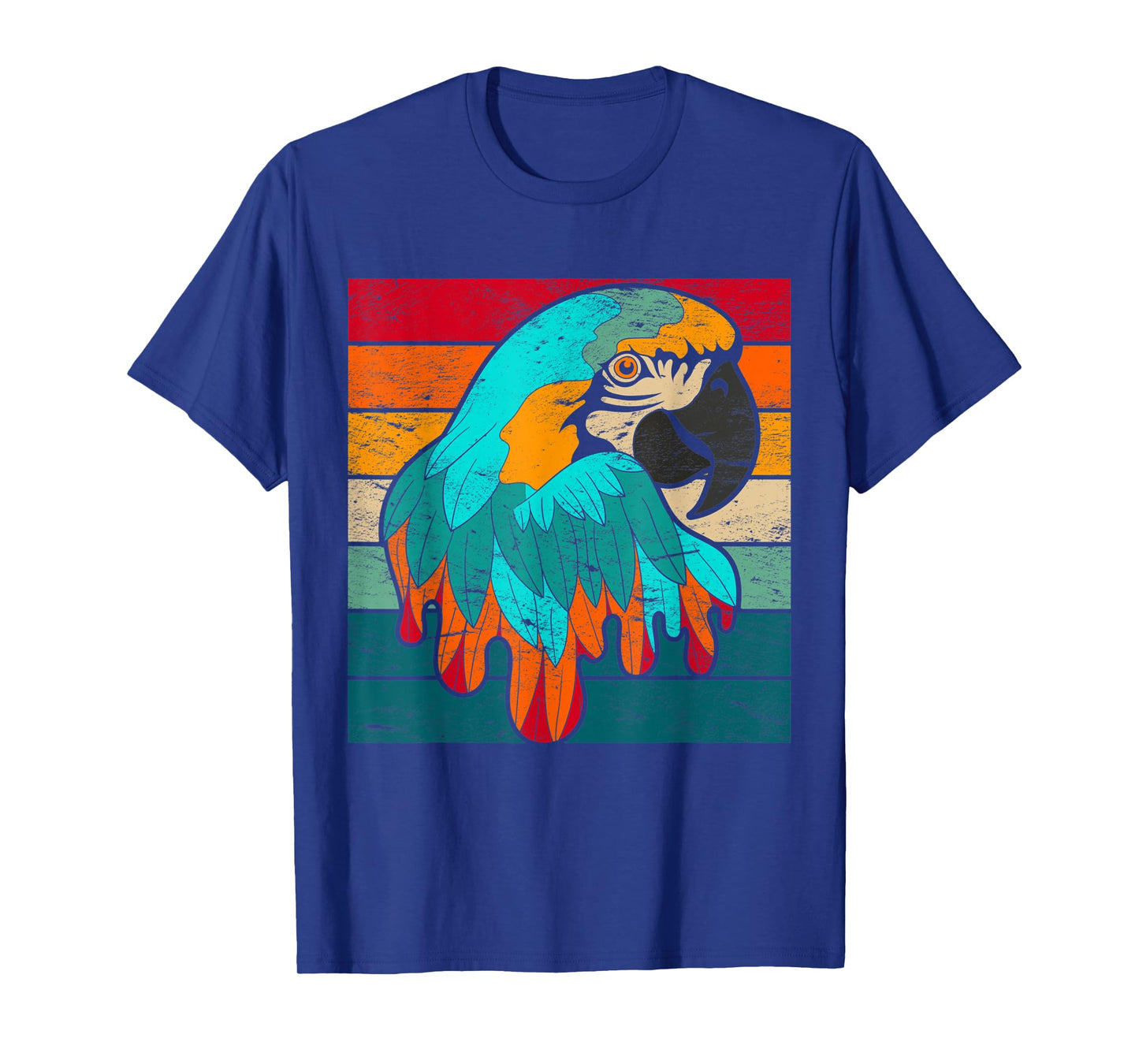 Retro Macaw Parrot T-Shirt