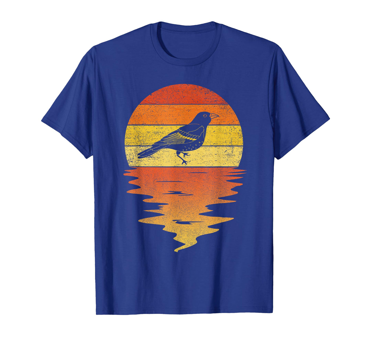 bird oriole shirt retro sunset vintage oriole birds T-Shirt