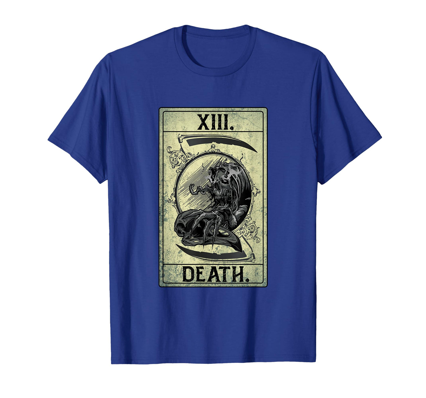 DEATH TAROT CARD XIII SHIRT PSYCHO OCCULT TEE T-Shirt