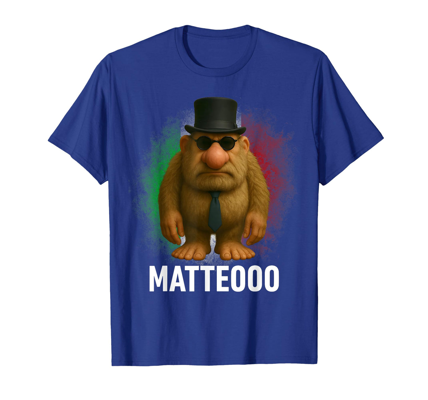 Matteo Mateo Matteooo Italian Brainrot Meme Flag Italy Kids T-Shirt