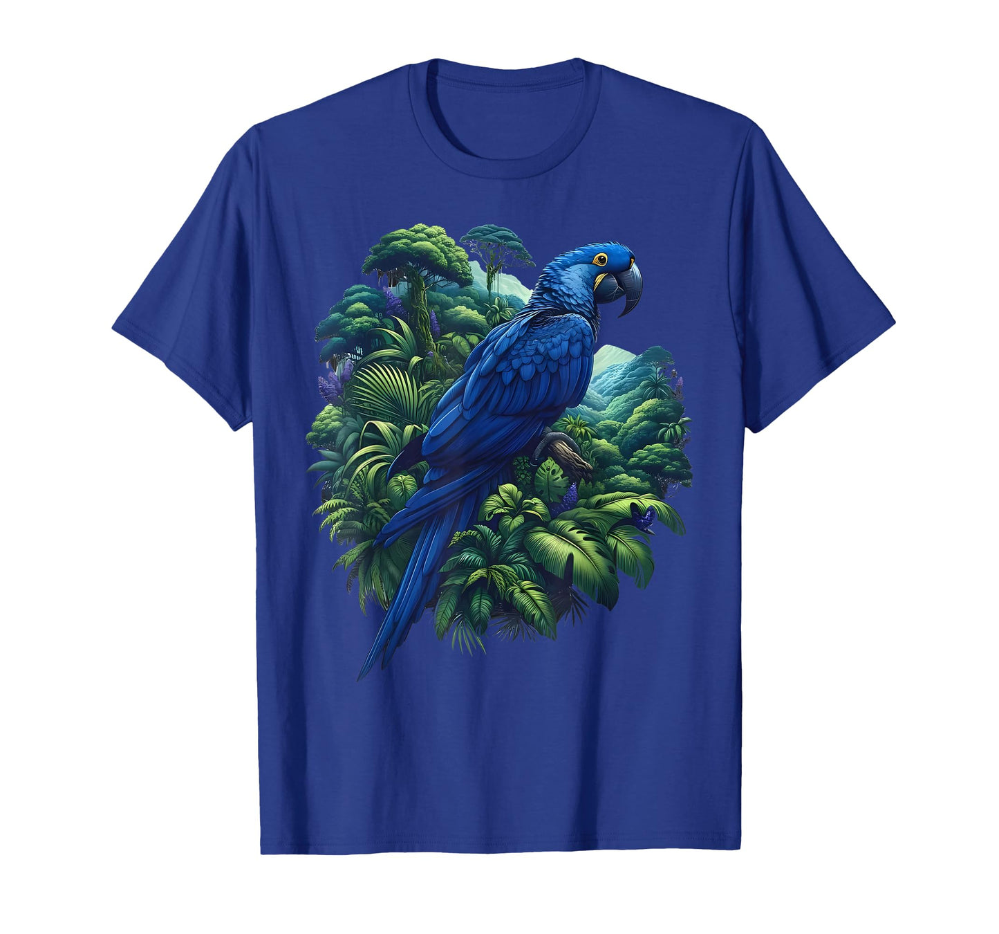 Rainforest Parrot Tropical Wildlife Birdwatchers Macaw T-Shirt