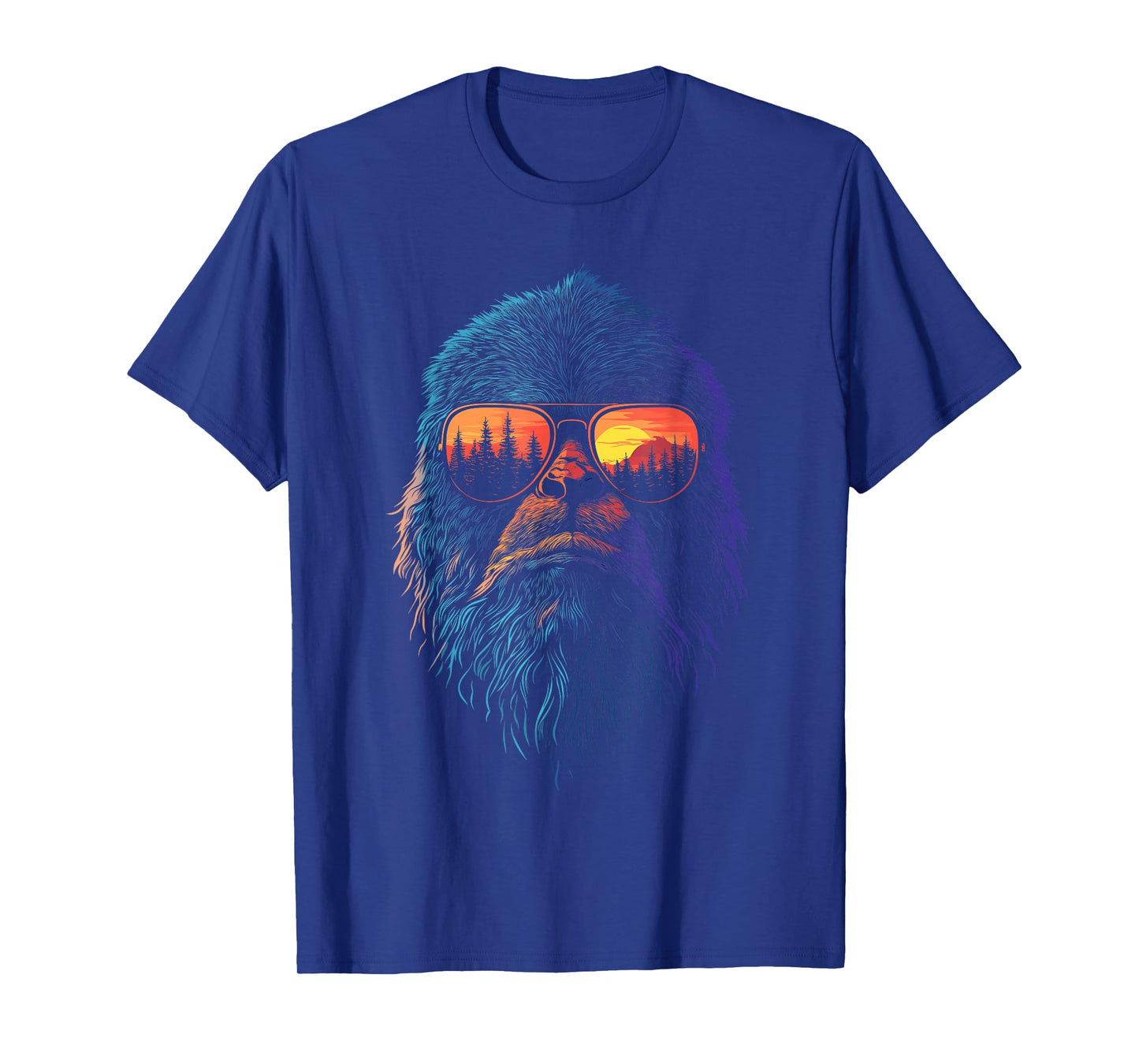 Outdoors Camping Men Women Kids Funny Bigfoot Sasquatch T-Shirt