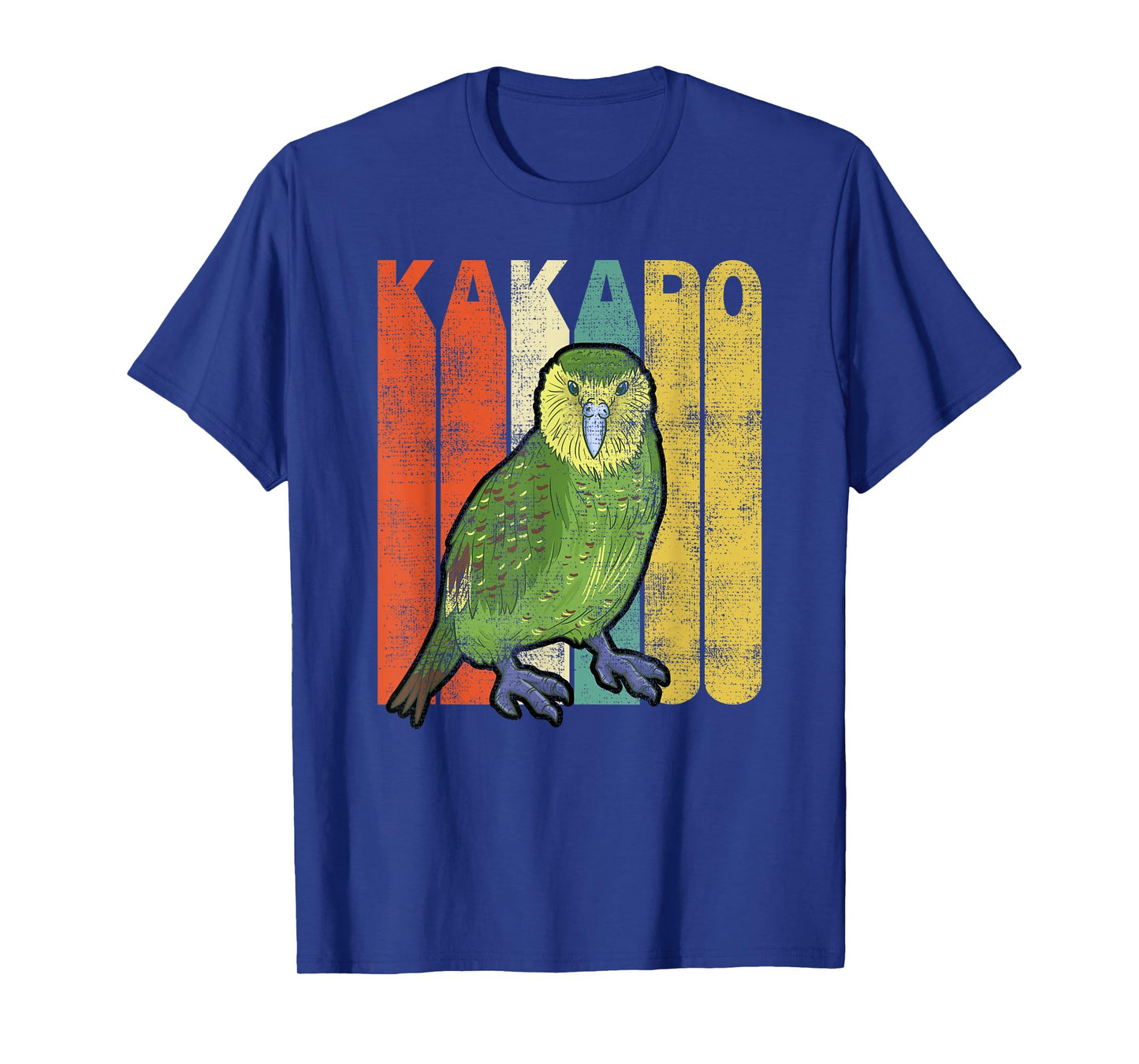 Vintage Kakapo Retro Parrot Bird T-Shirt