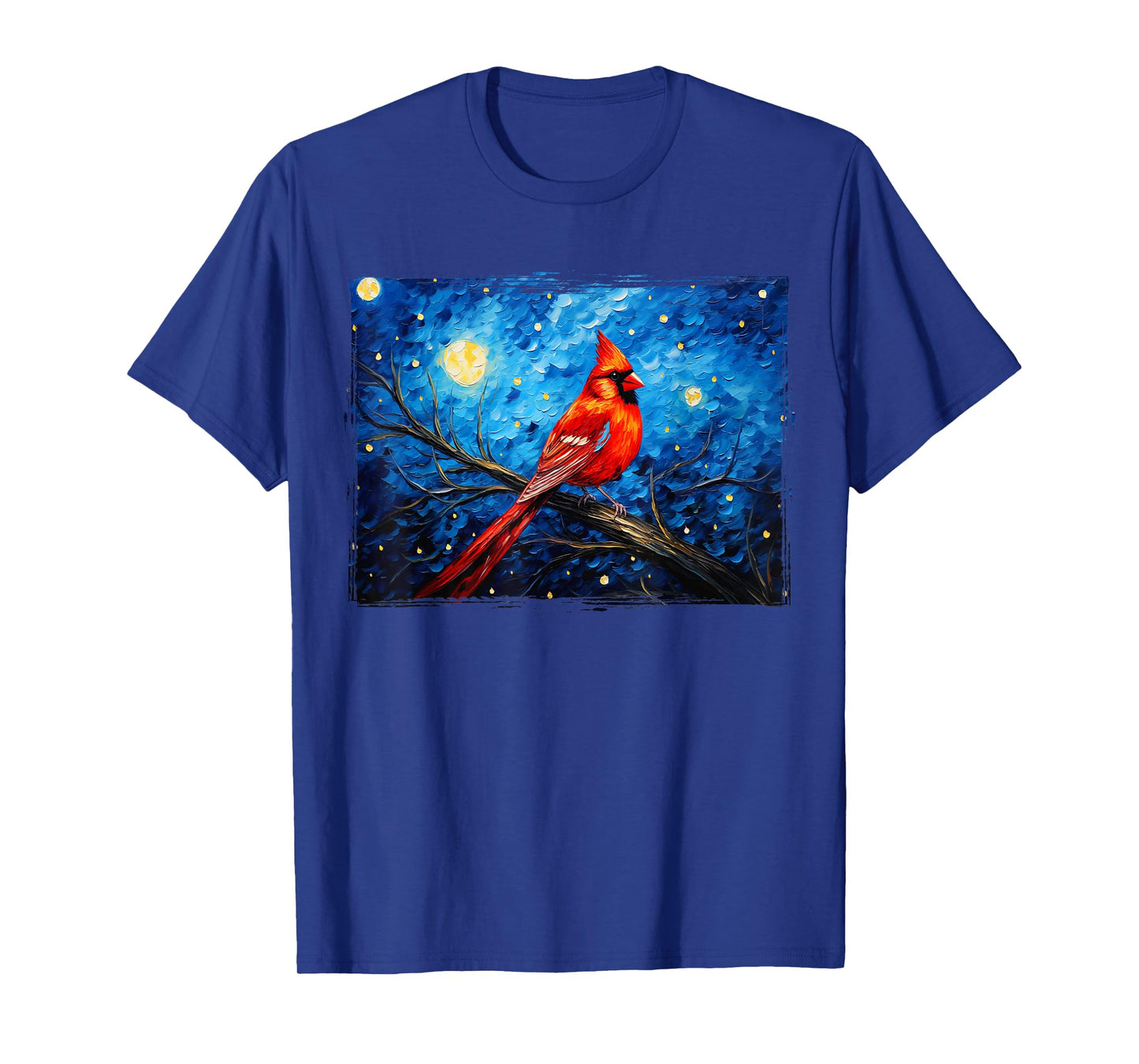 Red Cardinal Bird Flower North Carolina Virginia T-Shirt