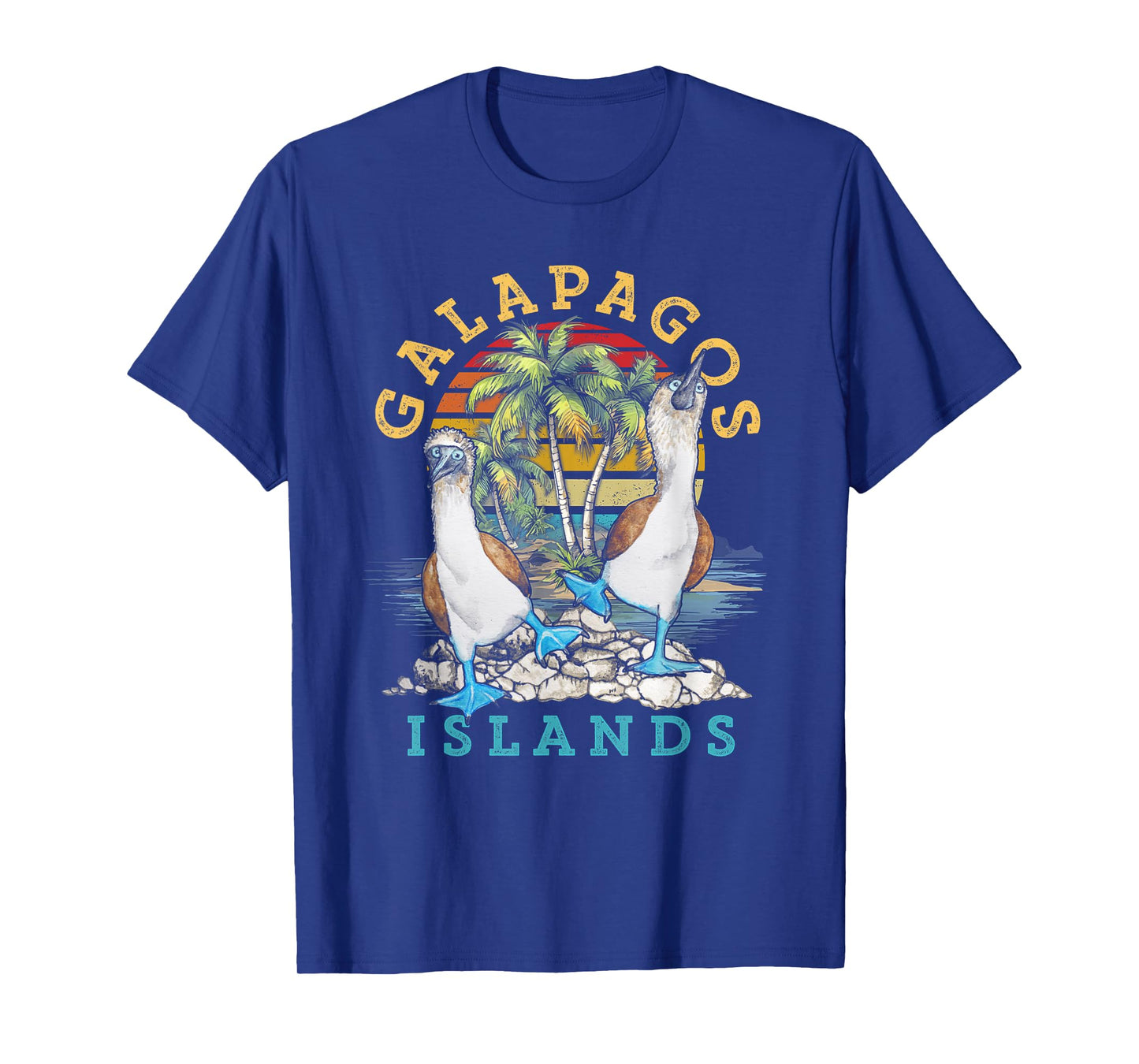 Seabirds Blue-footed Booby Bird Galapagos Island Alaska T-Shirt