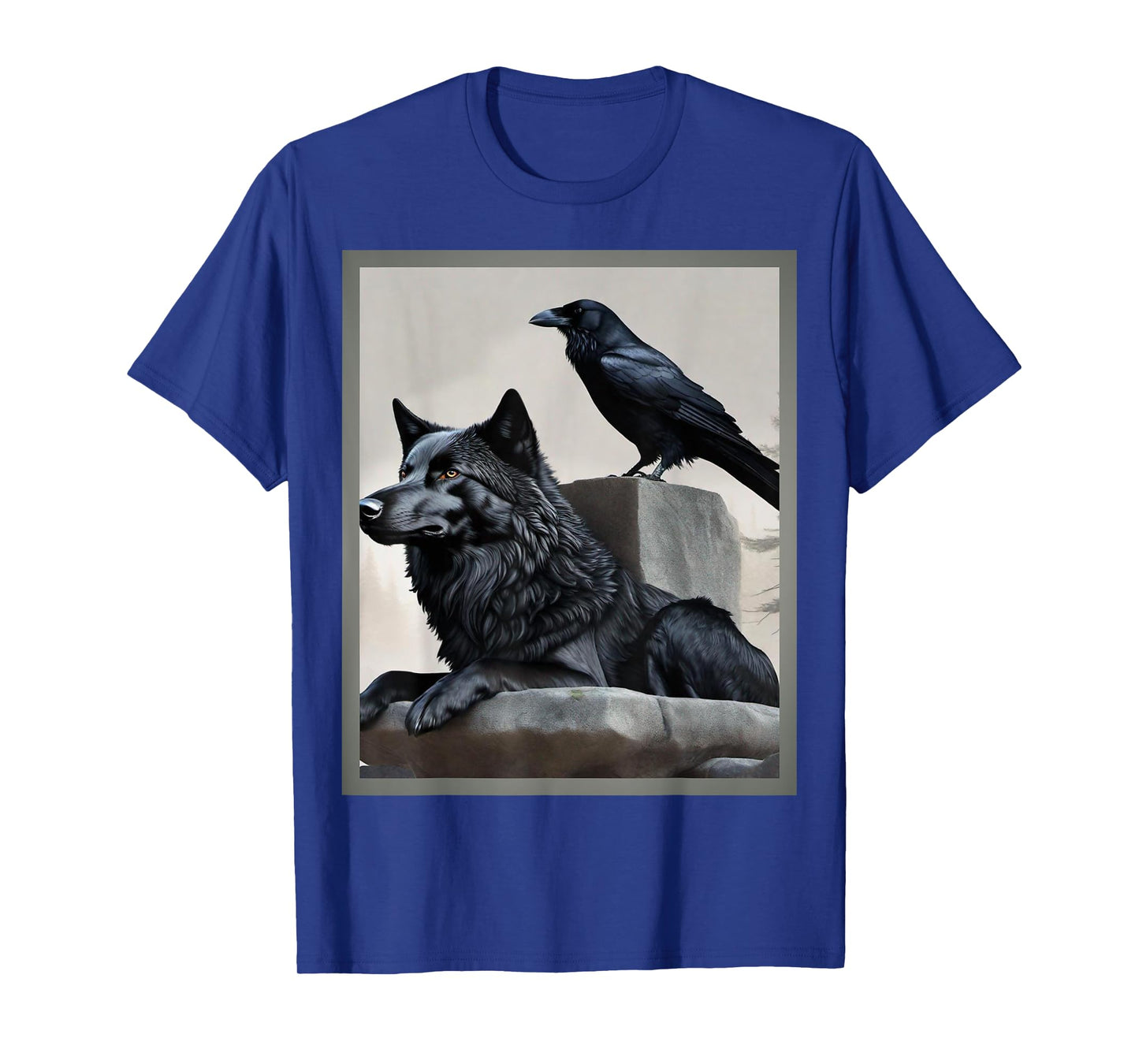 Stoic, wolf and crow T-Shirt