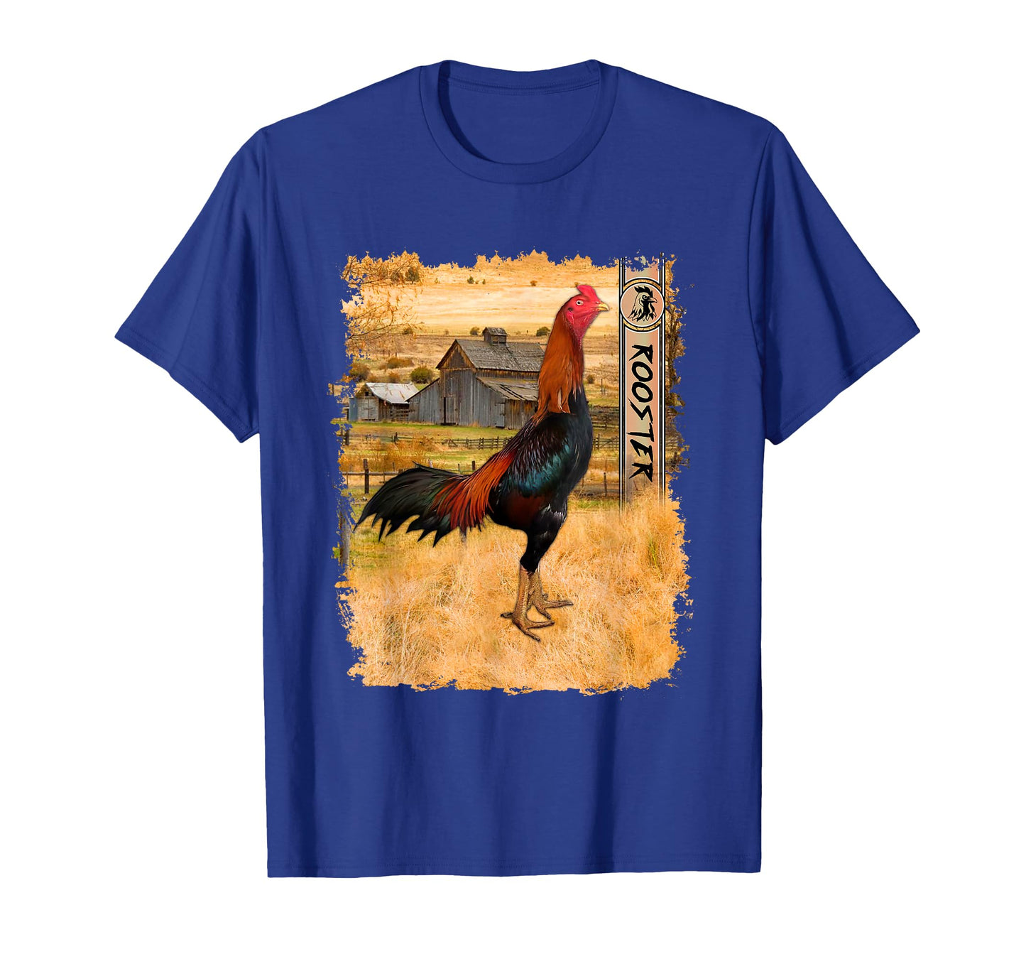 Vintage Rooster Cock Chicken Fight Enthusiast T-Shirt