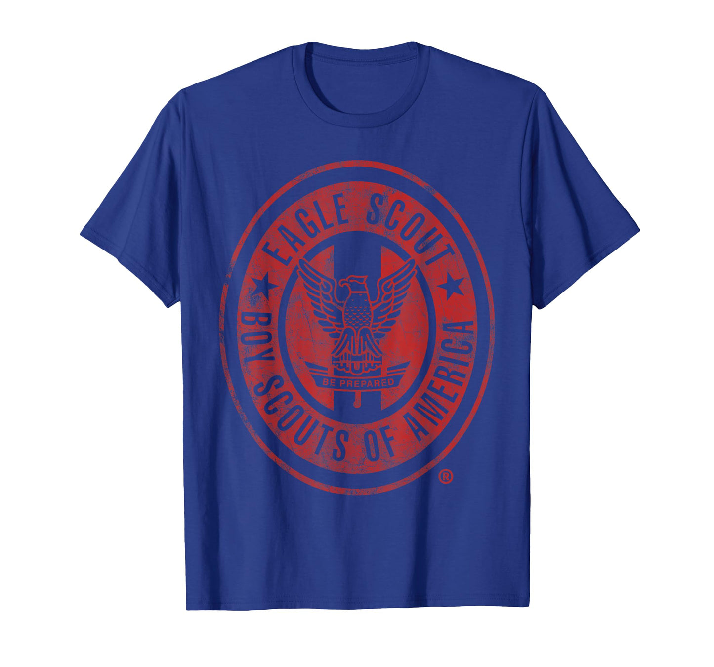Eagle Scout Vintage (Red Distressed) T-Shirt