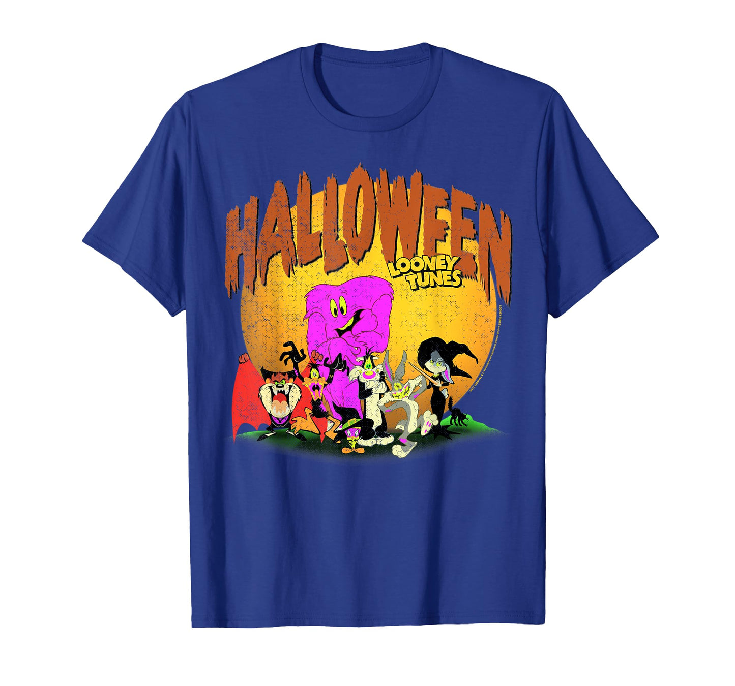 Looney Tunes Halloween Night Group Shot T-Shirt
