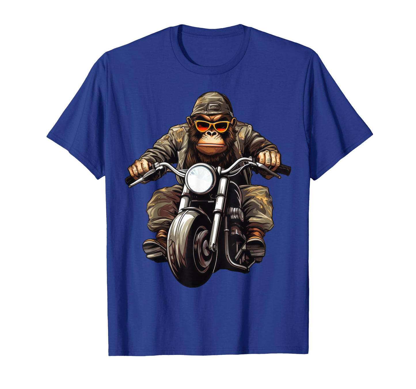 Monkey Motorcycle / Motorcyclist Monkey T-Shirt