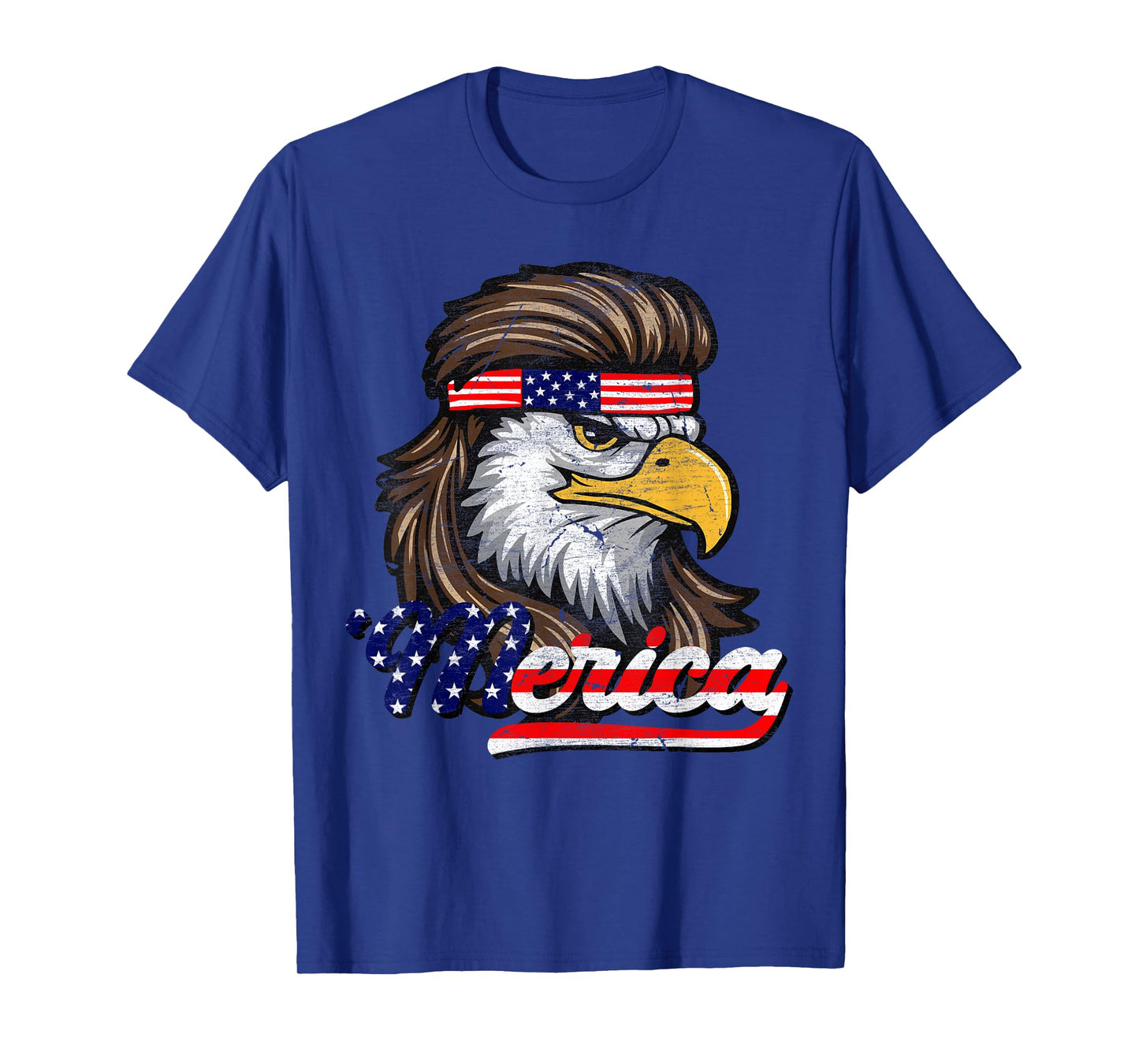 4th Of July Merica USA Flag Eagle Patriotic Men Women Kids T-Shirt