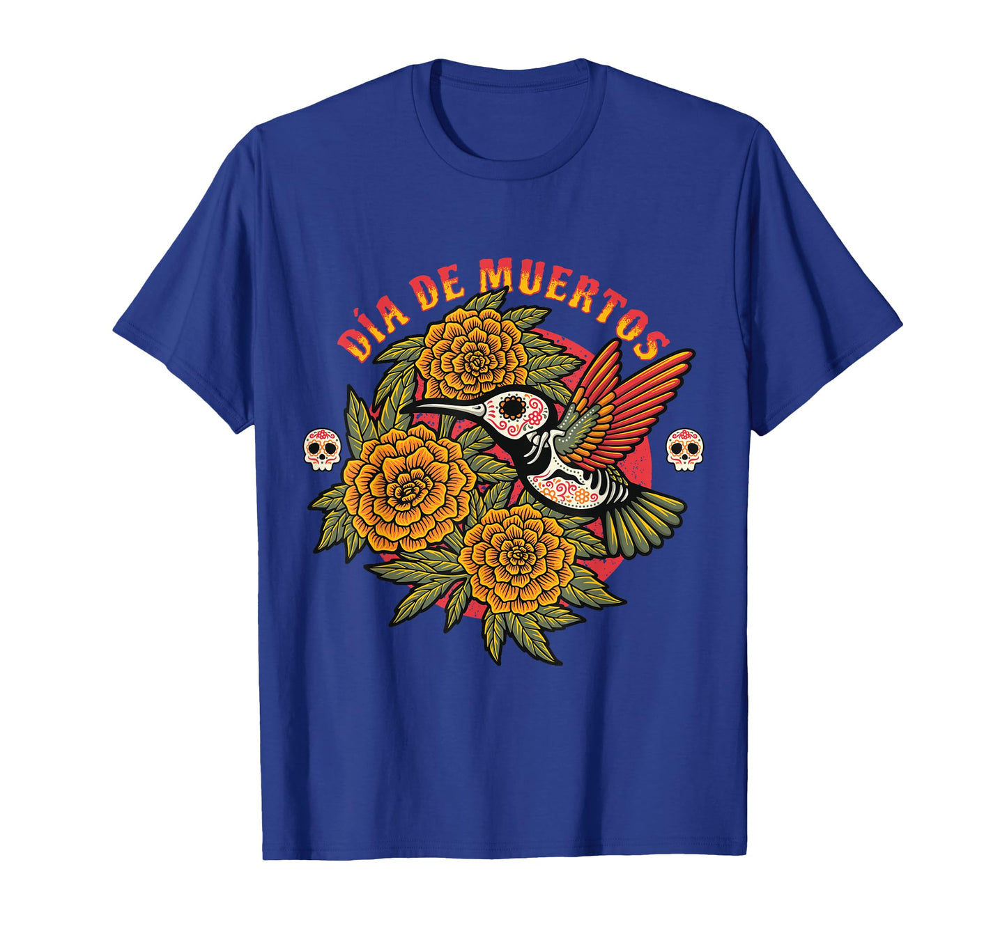 Dia de Muertos - Day of the Dead Hummingbird T-Shirt