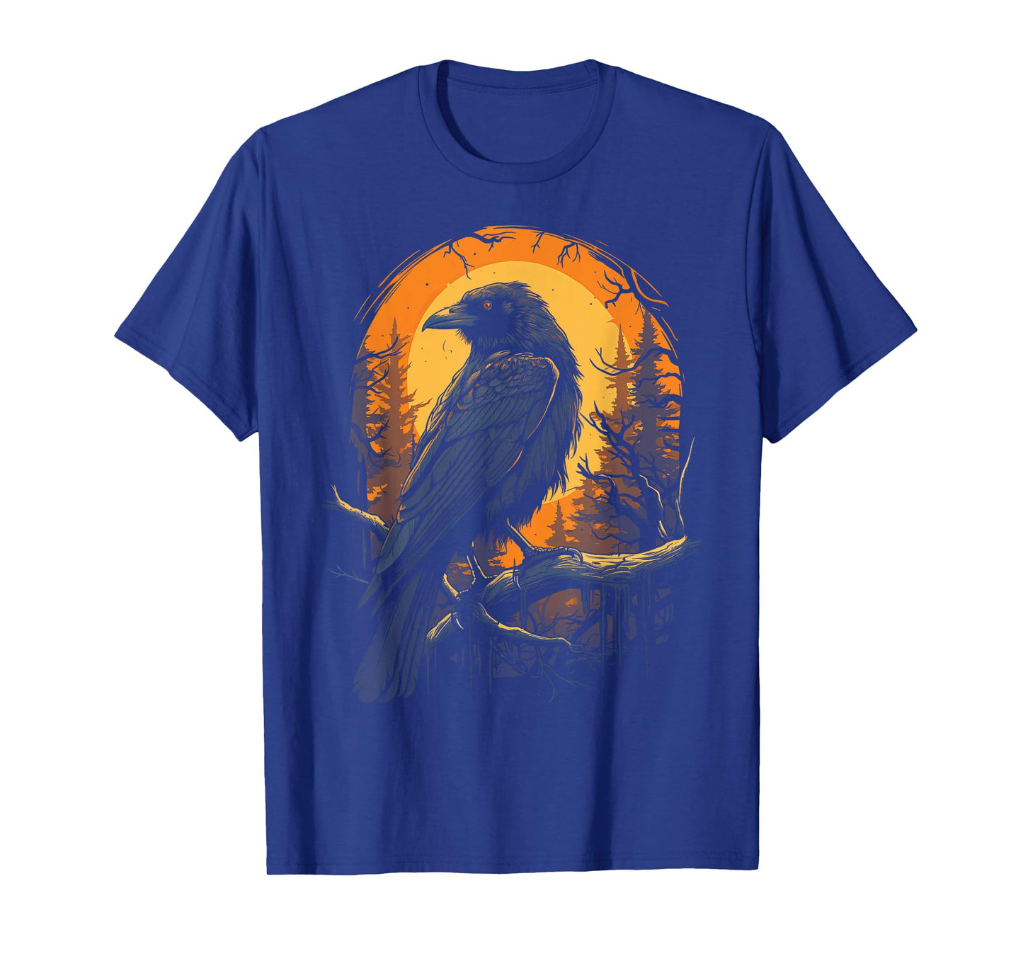 Raven Black gothic Occult Viking Witchcraft T-Shirt